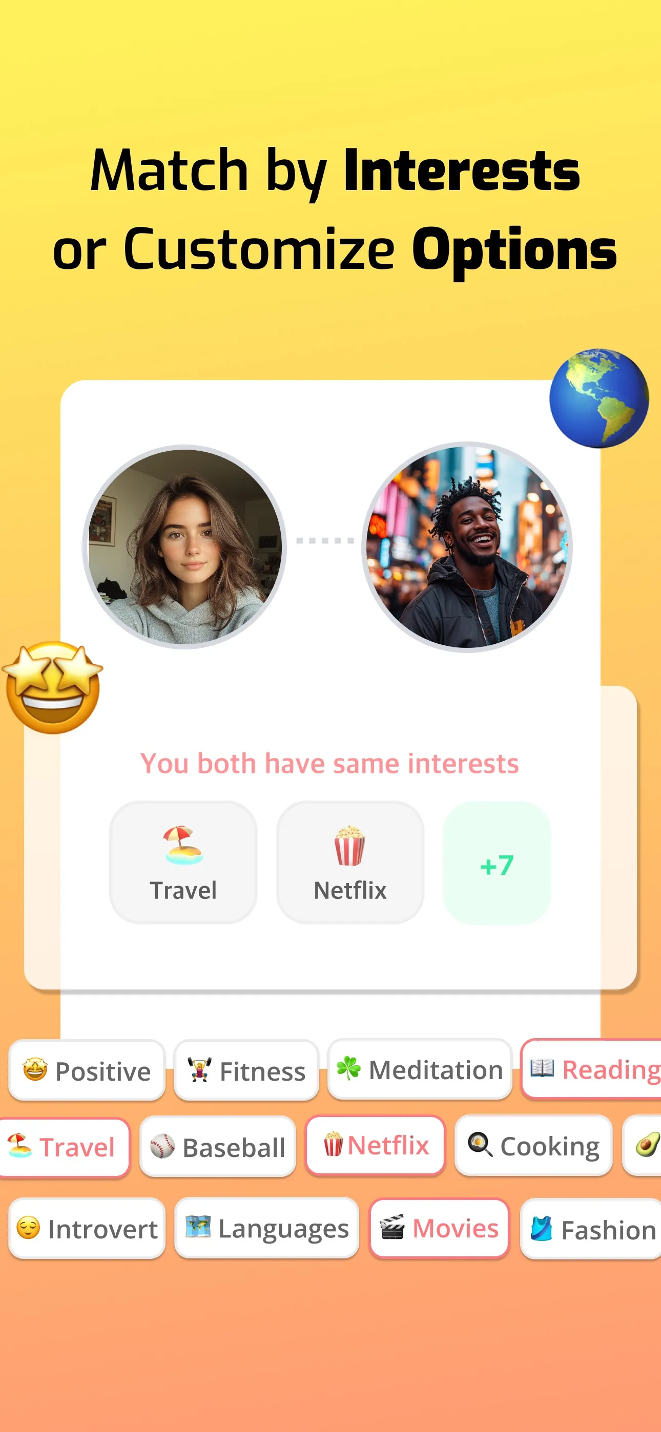 Maum: 1 on 1 Voice Chat iphone screenshot 3