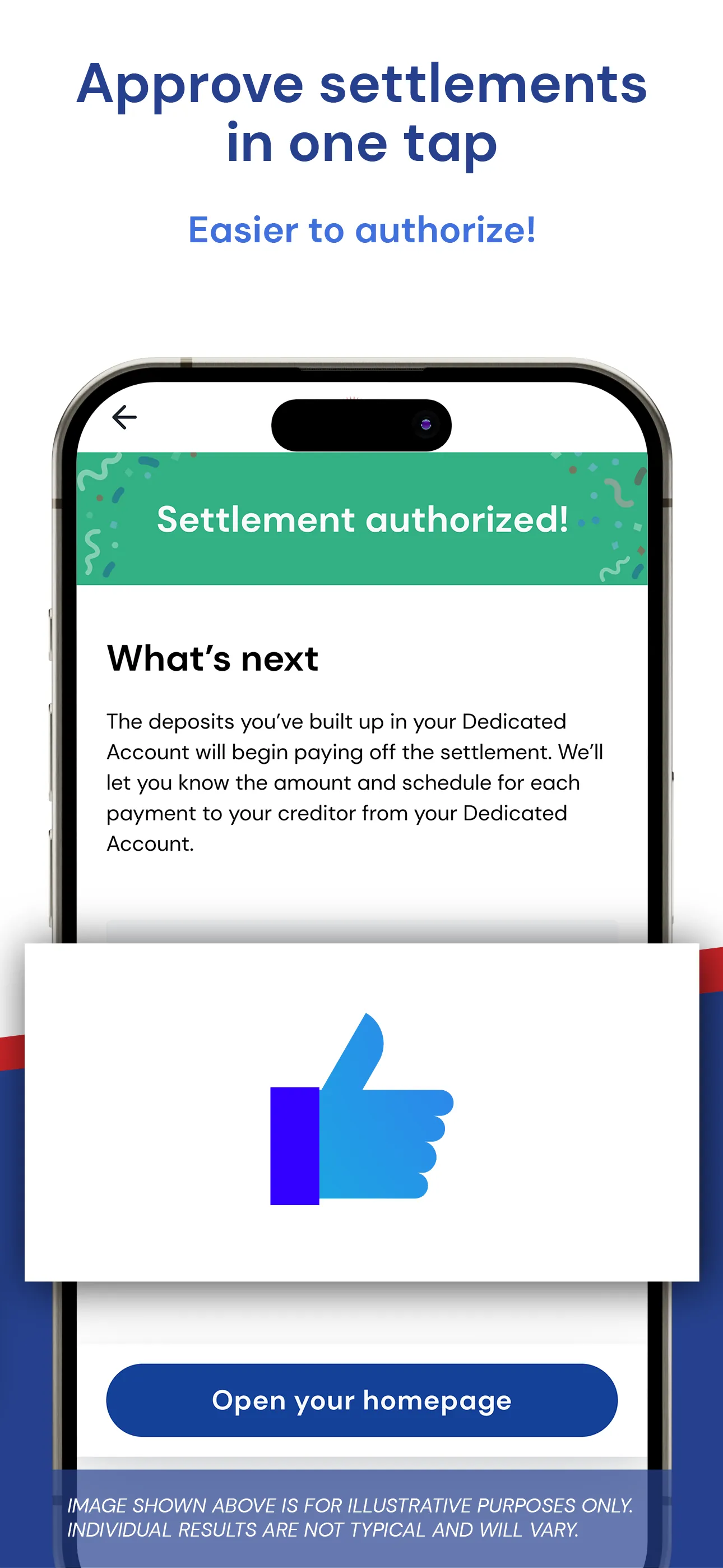 Freedom Debt Relief iphone screenshot 3