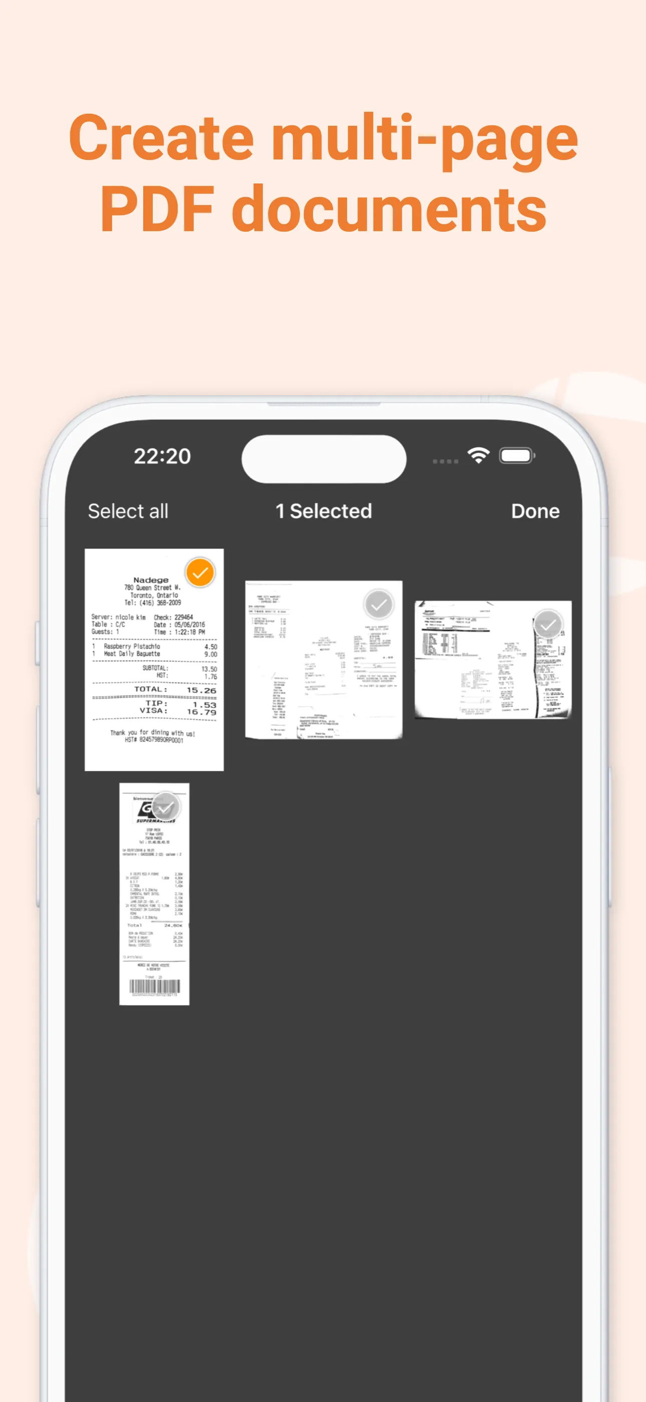 Scanner App: Genius Scan iphone screenshot 4