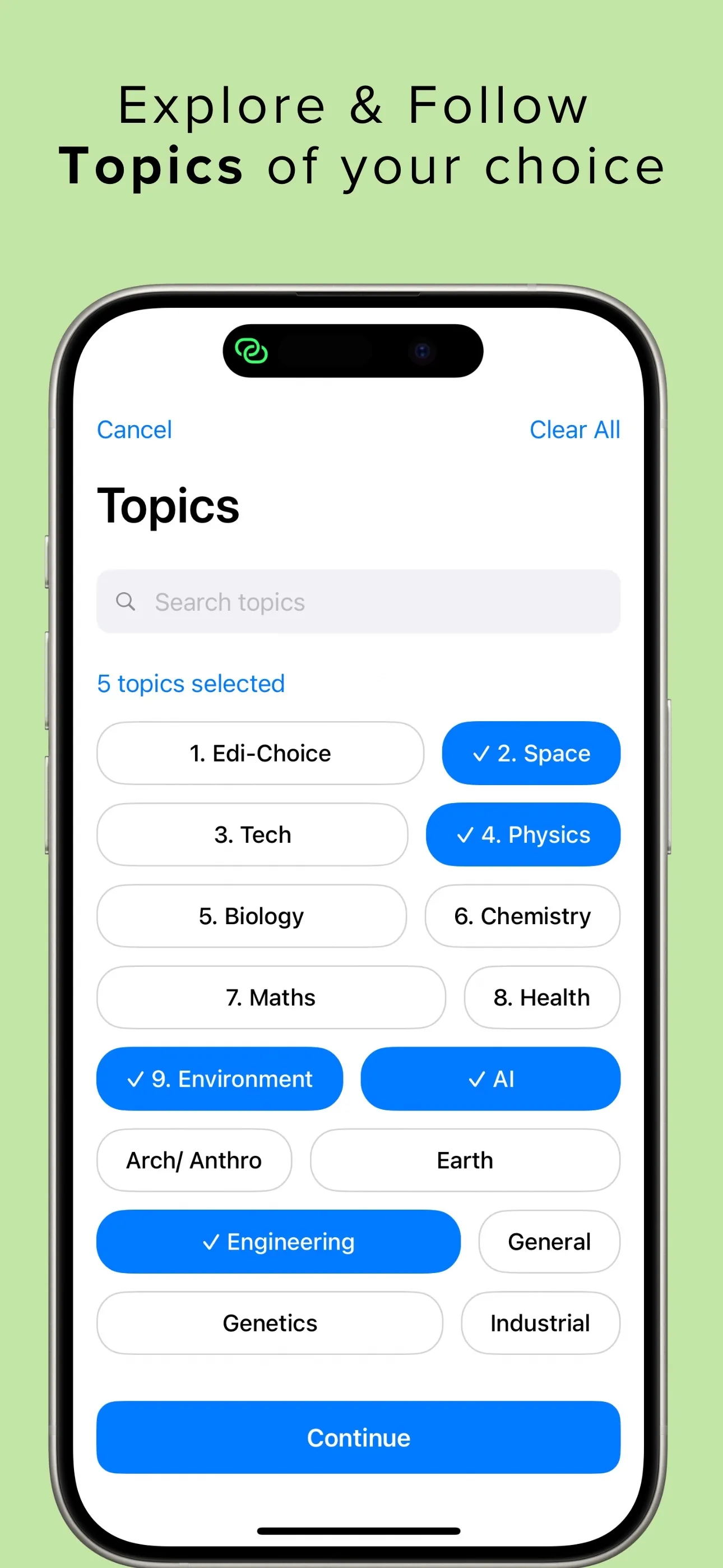 Science News Daily - Articles iphone screenshot 2