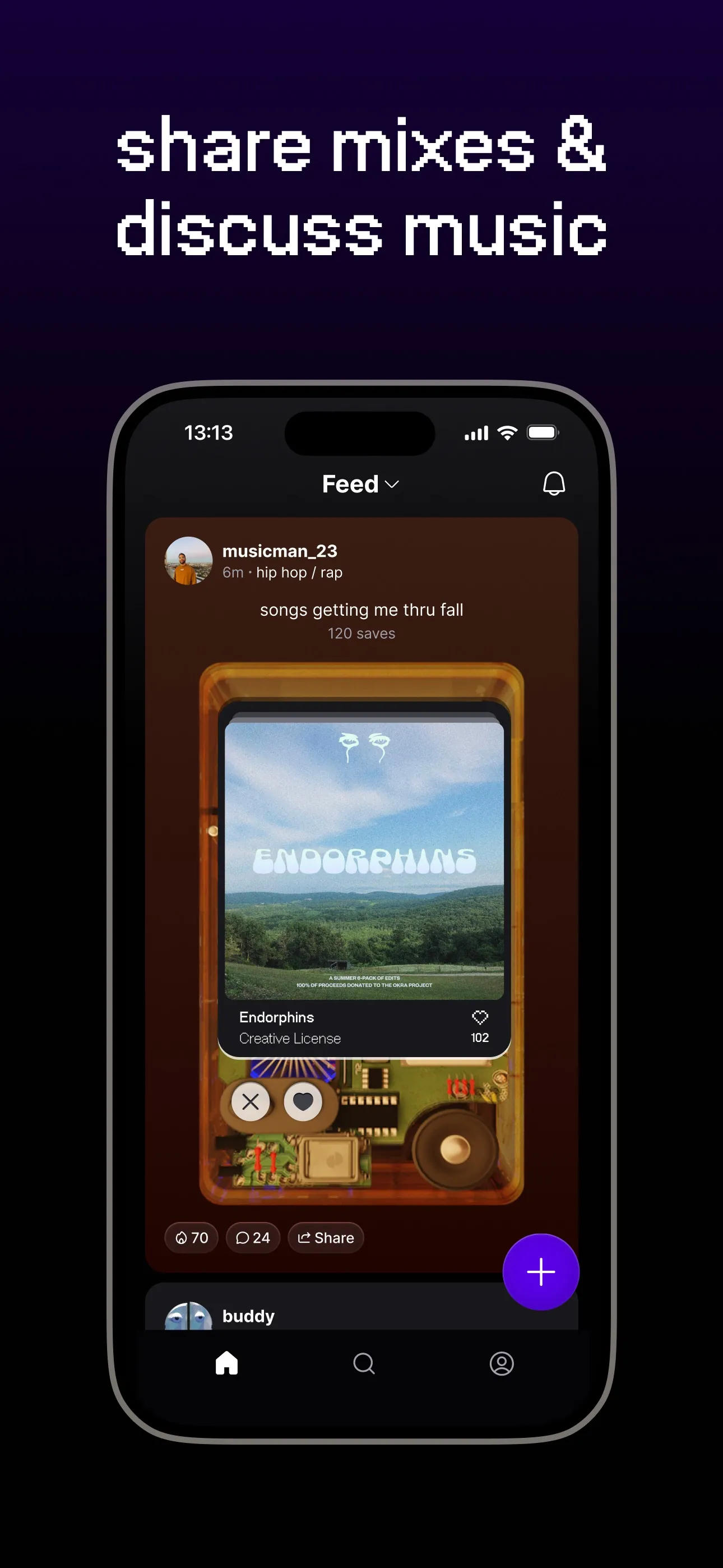 Discz: Discover & Share Music iphone screenshot 4