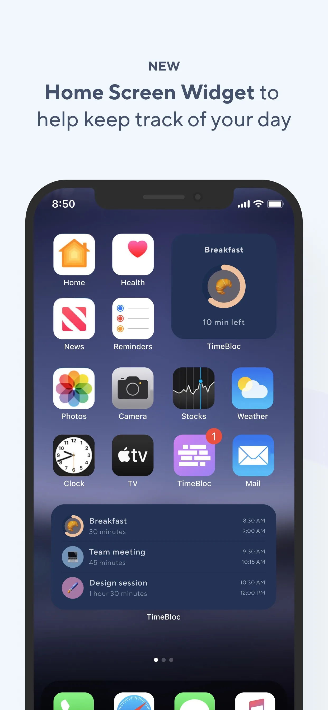 TimeBloc - Daily Planner iphone screenshot 3