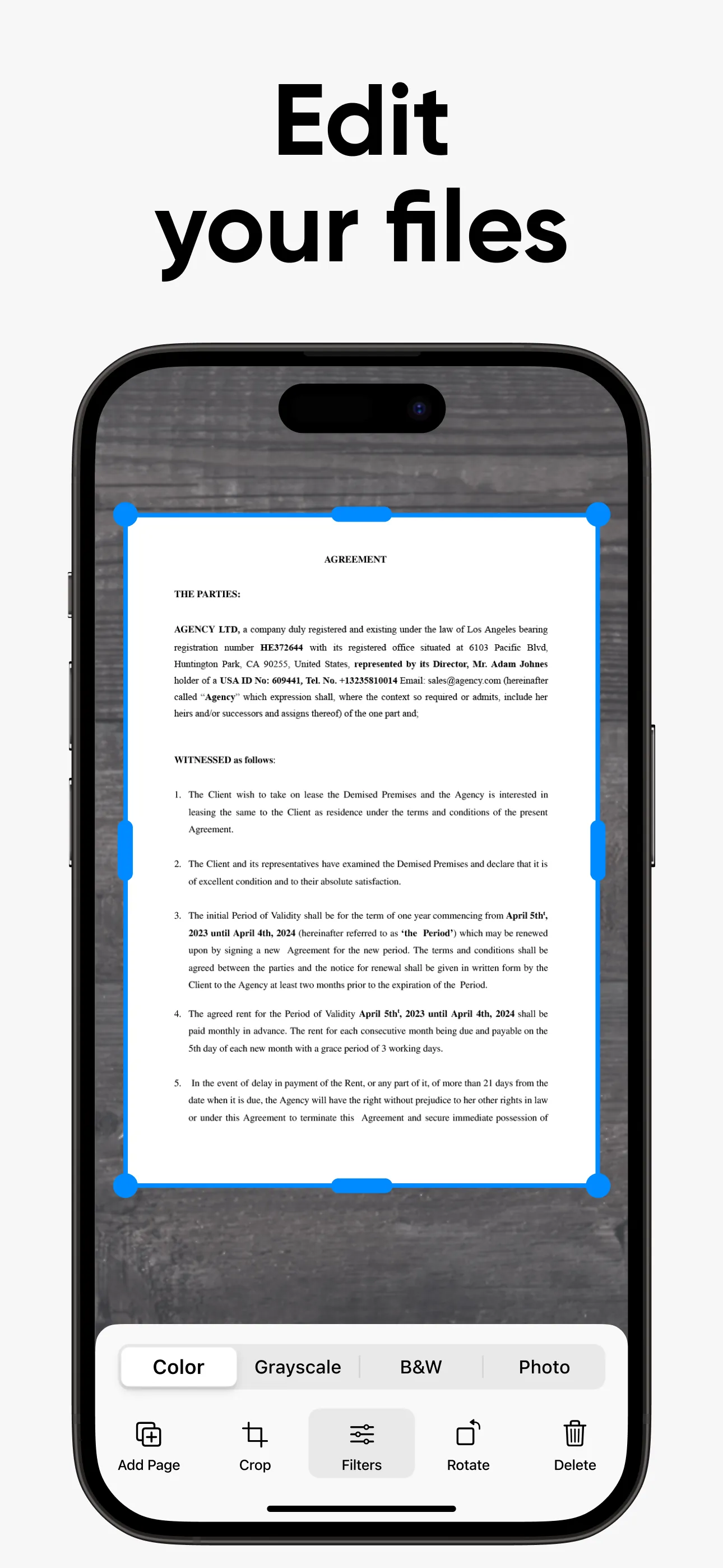 eSign App: Sign PDF Documents iphone screenshot 5