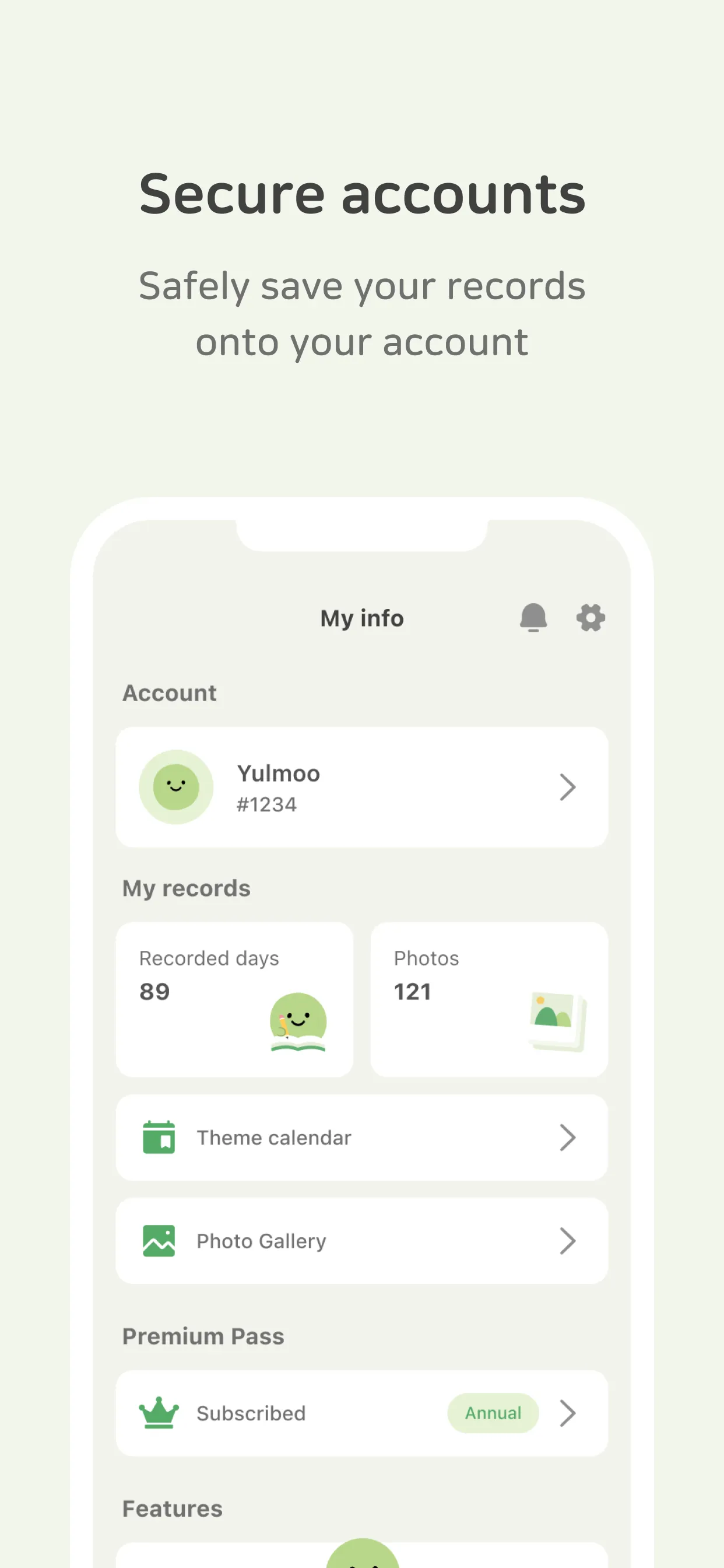 DailyBean - simplest journal iphone screenshot 8