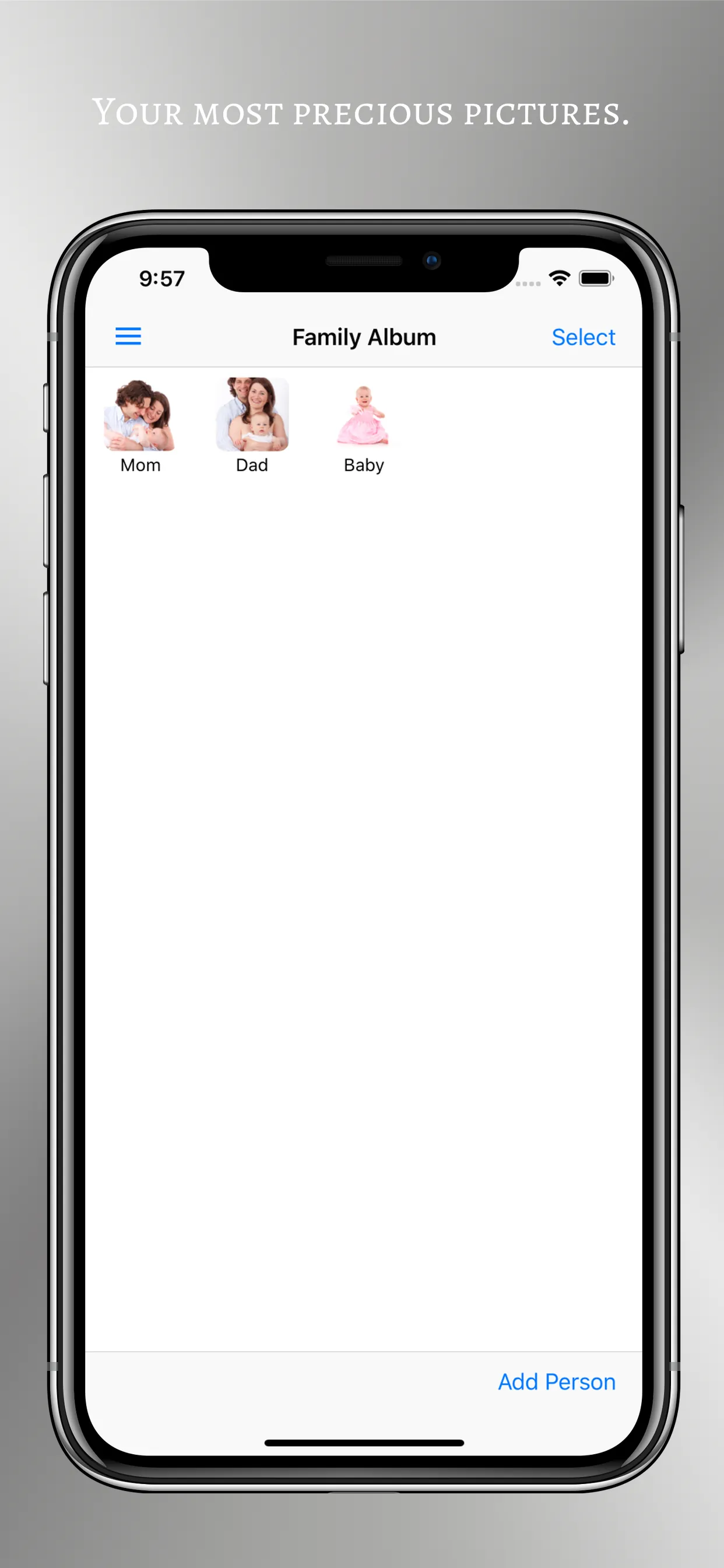 Family Photo Album iphone screenshot 1