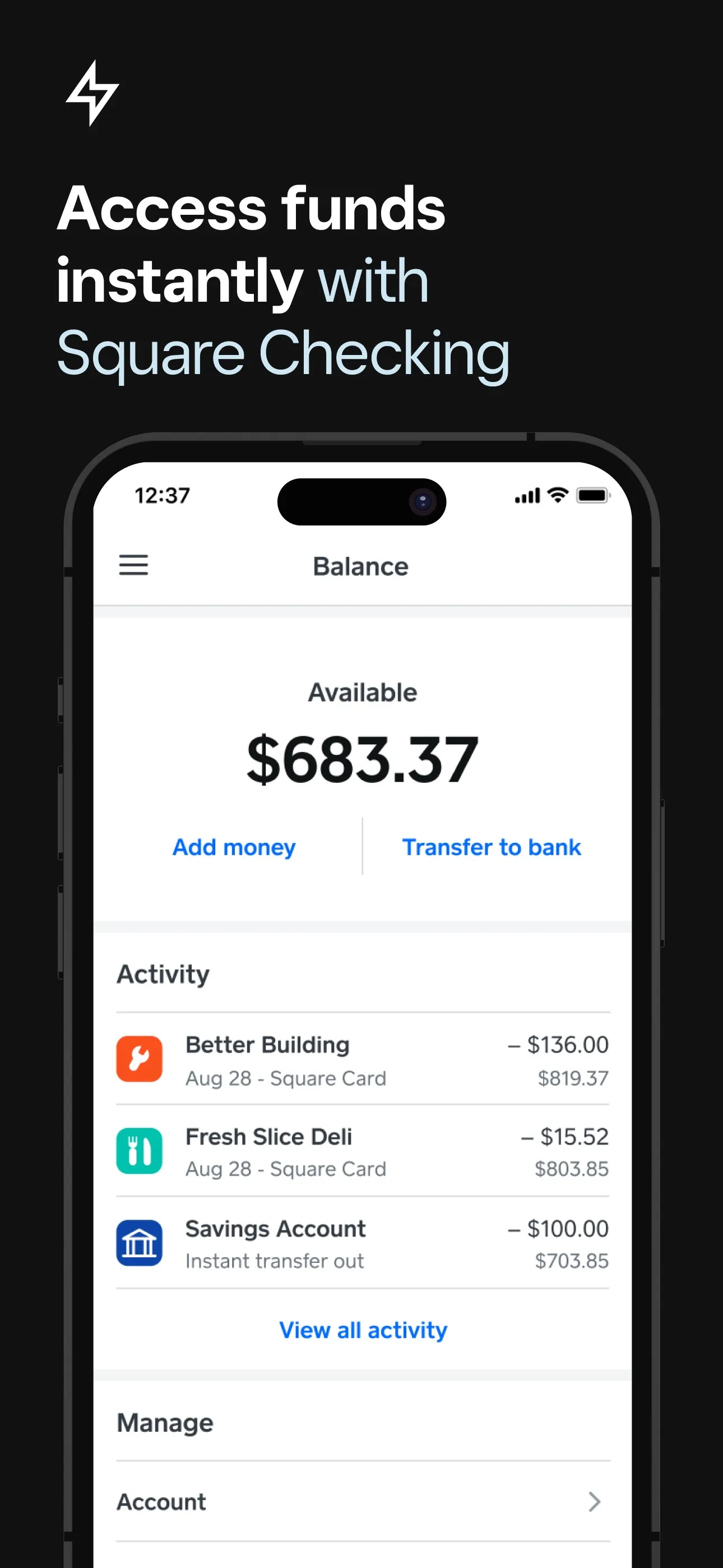 Square Invoices: Invoice Maker iphone screenshot 8
