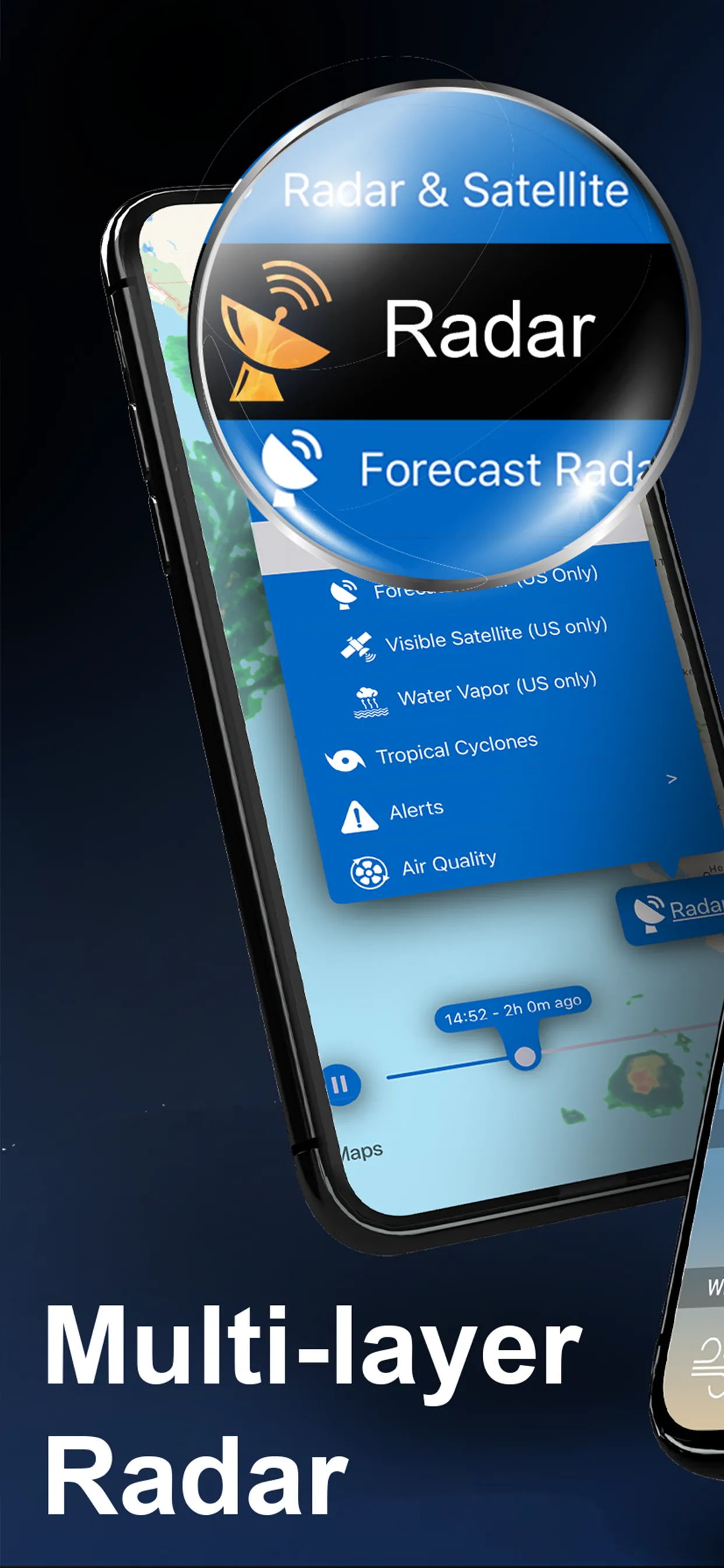 The Weather Forecast App iphone screenshot 2