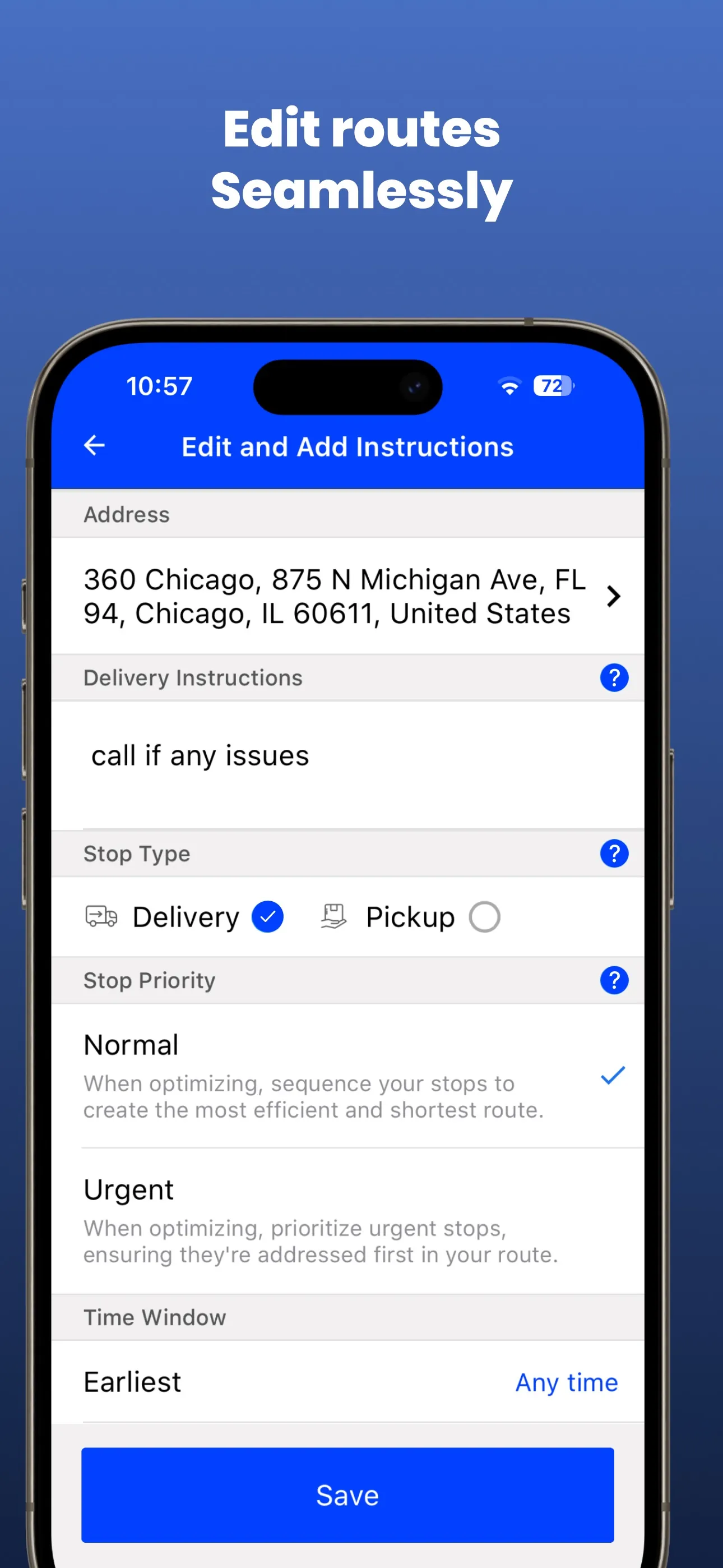 Upper Route Planner Optimizer iphone screenshot 5