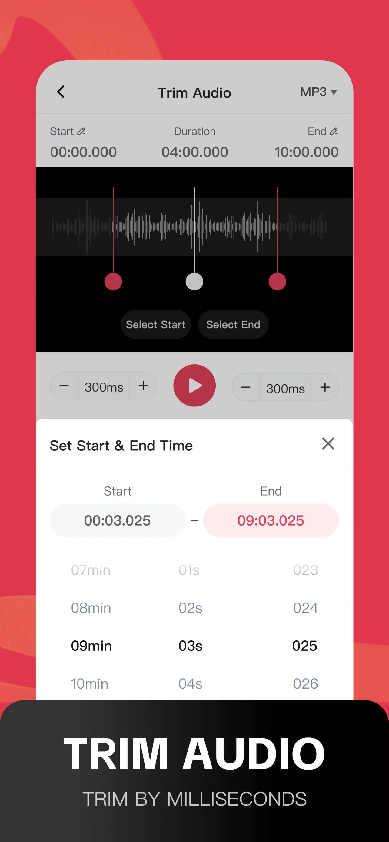 Audio Editor: MP3 Converter iphone screenshot 5