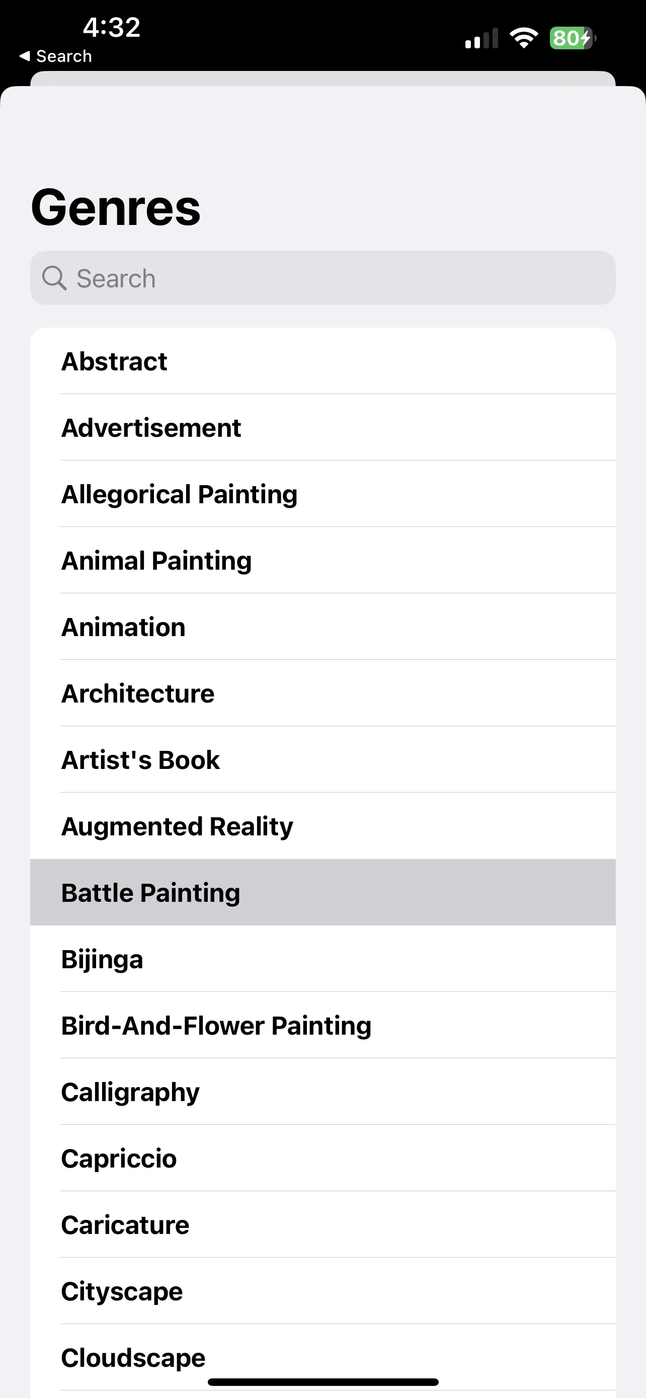 WikiArt iphone screenshot 10