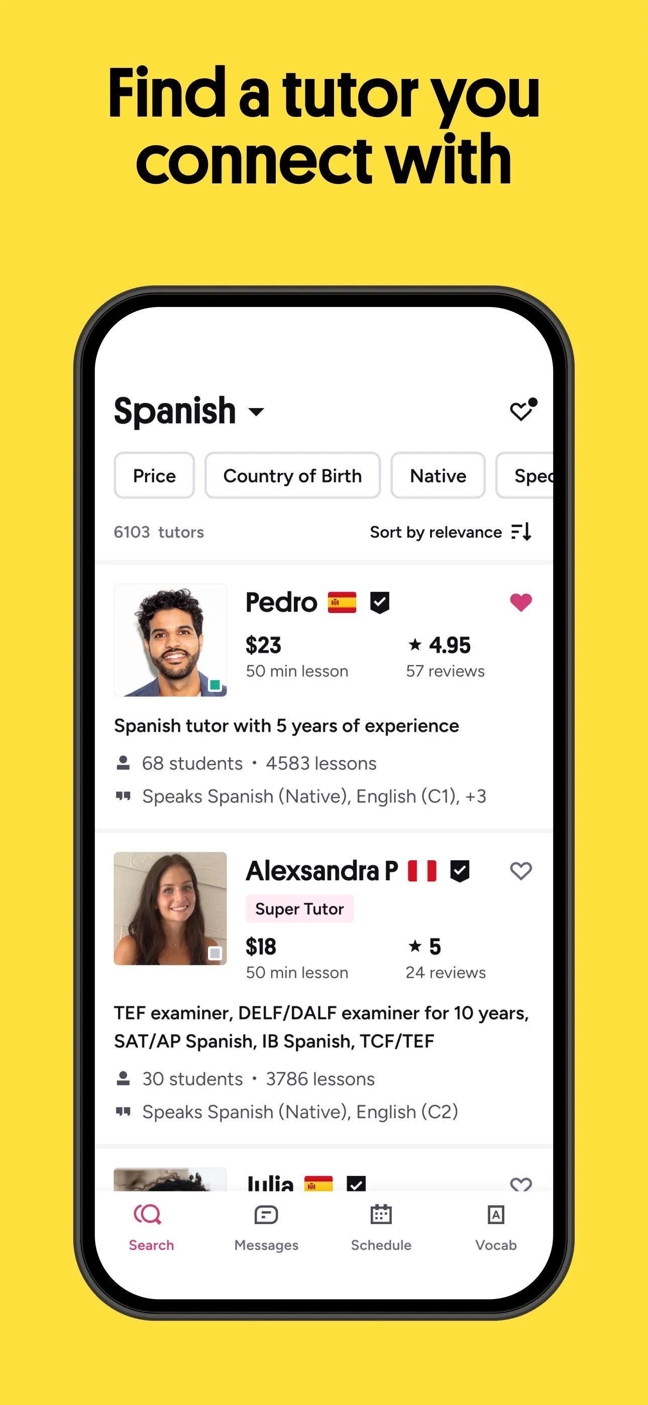 Preply: Language Learning App iphone screenshot 2