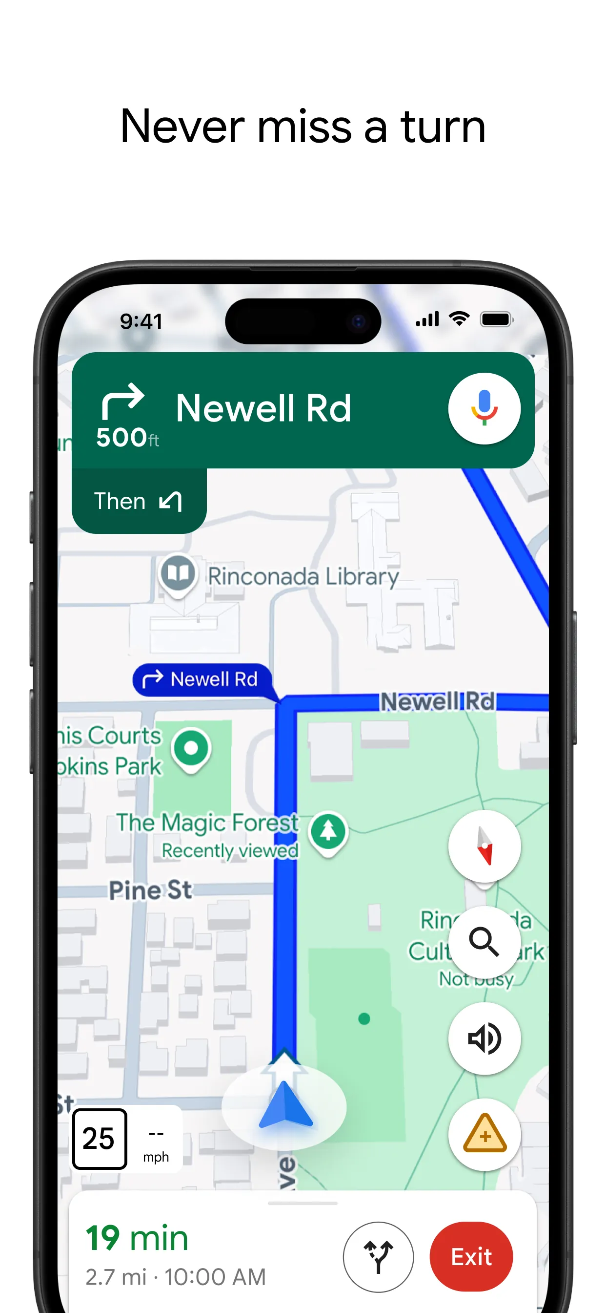 Google Maps iphone screenshot 1