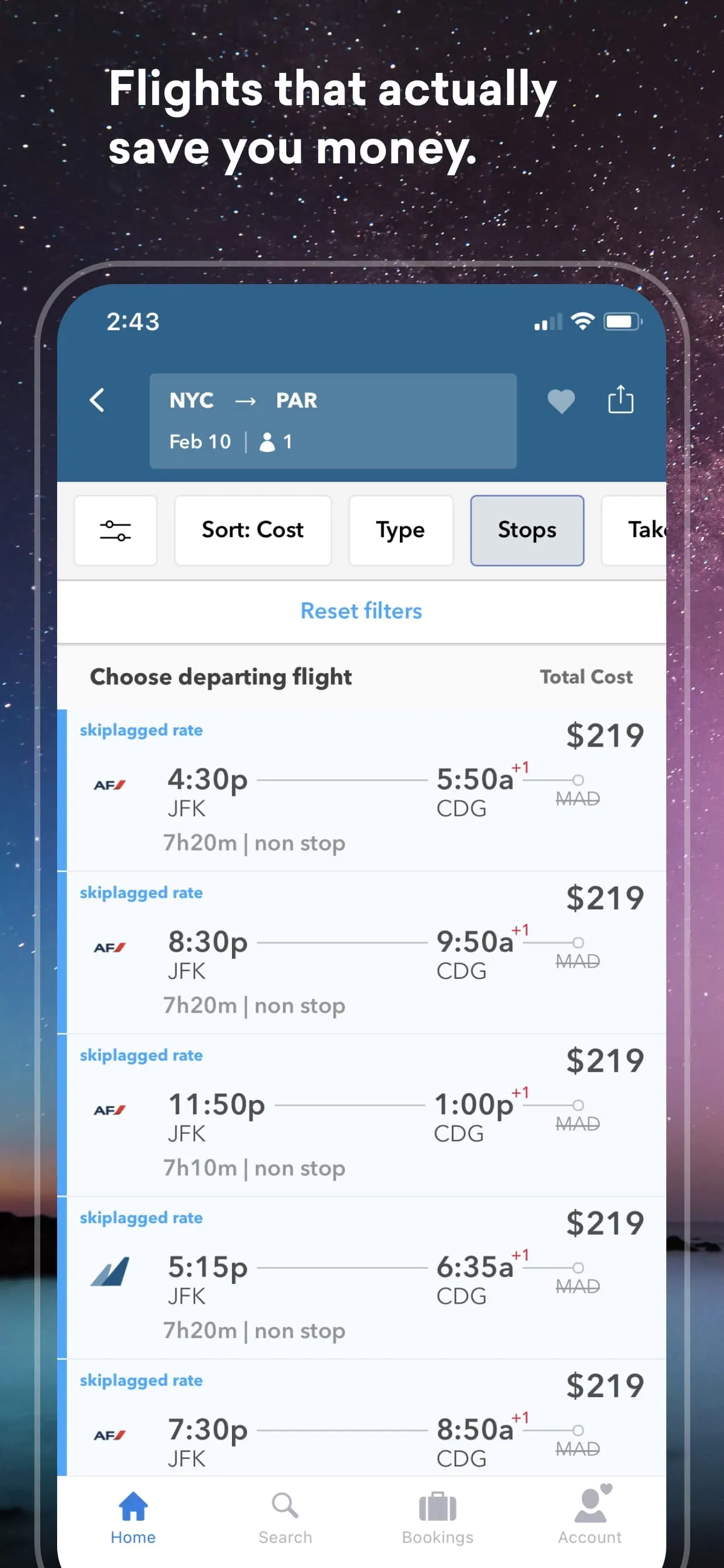 Skiplagged - Travel Hacks iphone screenshot 6