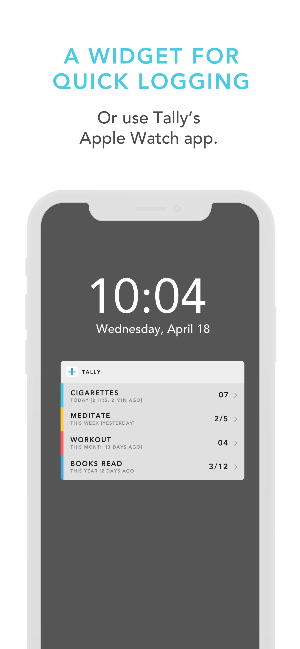 Tally: The Anything Tracker iphone screenshot 9