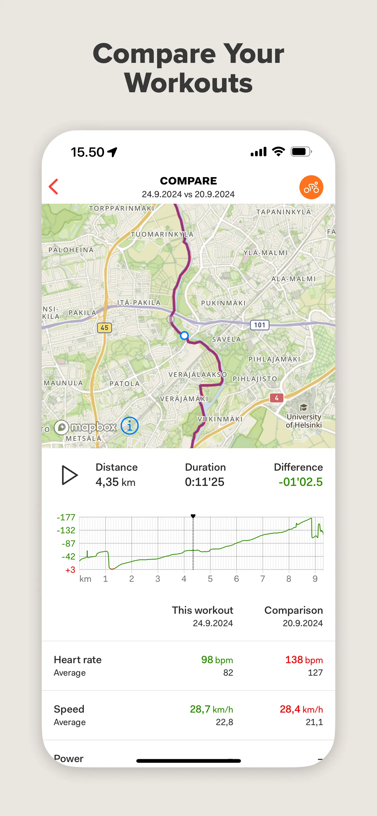 Sports Tracker: Run Bike Hike iphone screenshot 6