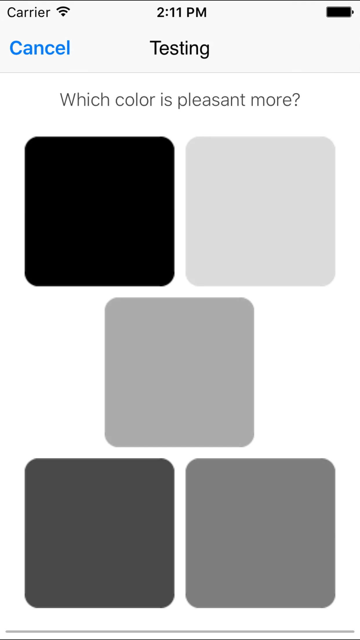 FLUCT - Full Color Personality Test iphone screenshot 2