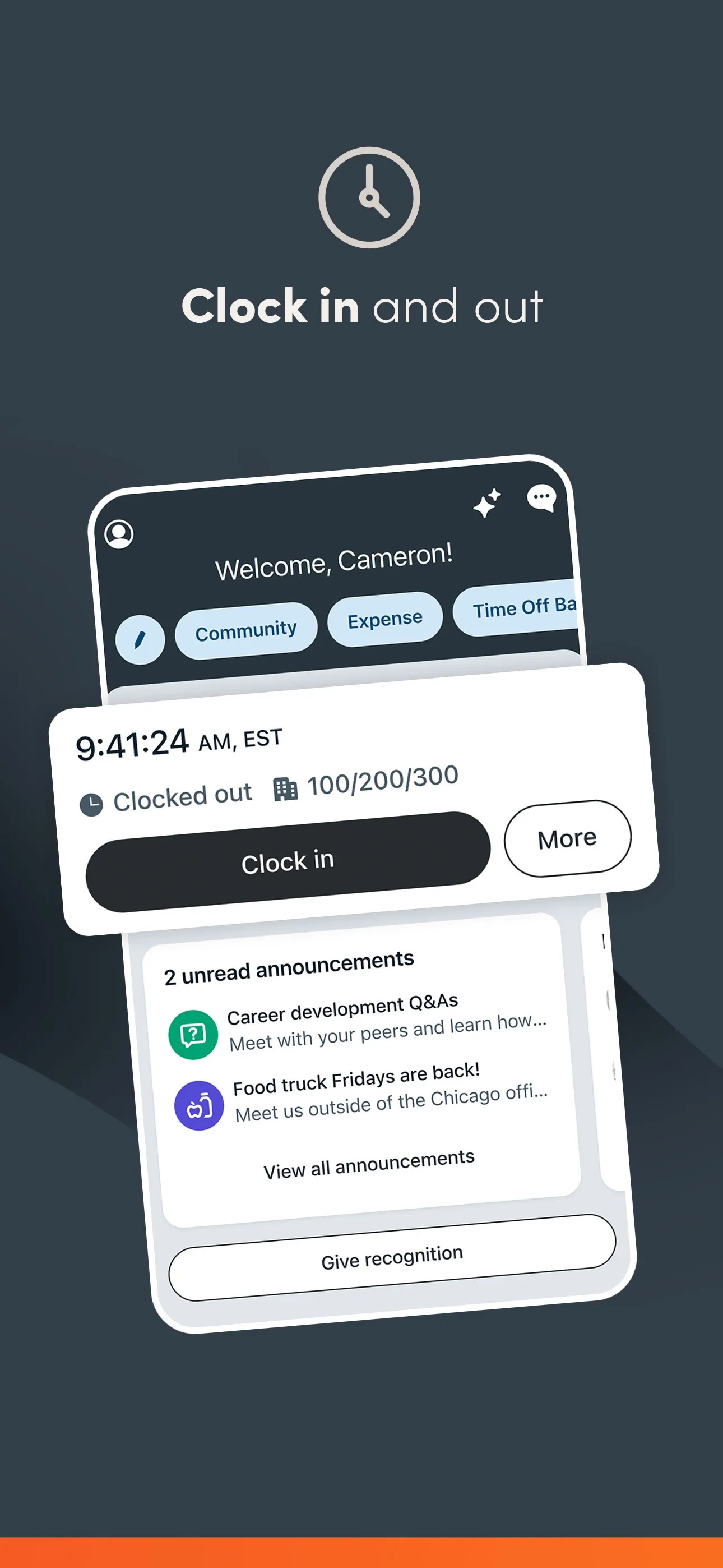 Paylocity iphone screenshot 3