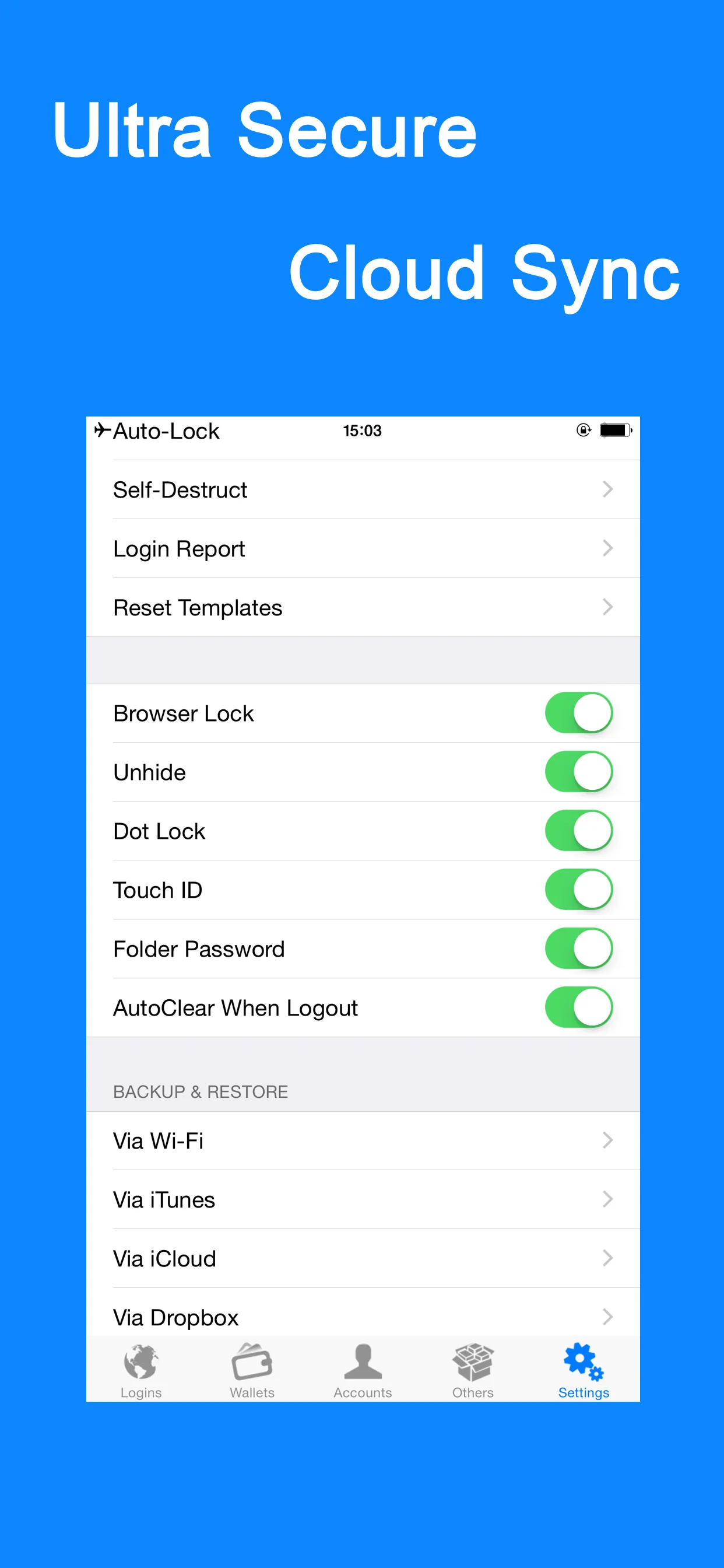 Password Manager' iphone screenshot 5