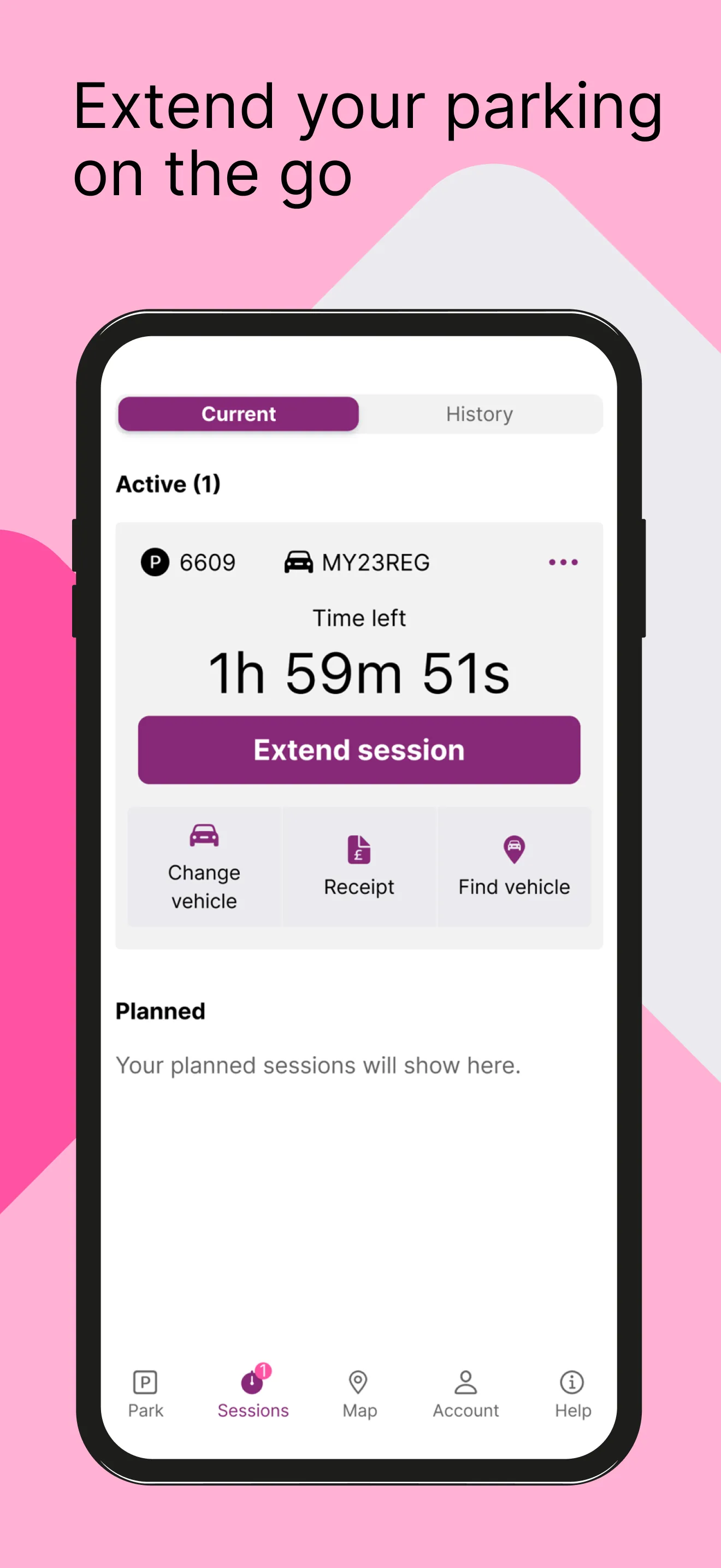 RingGo: Mobile Car Parking App iphone screenshot 6