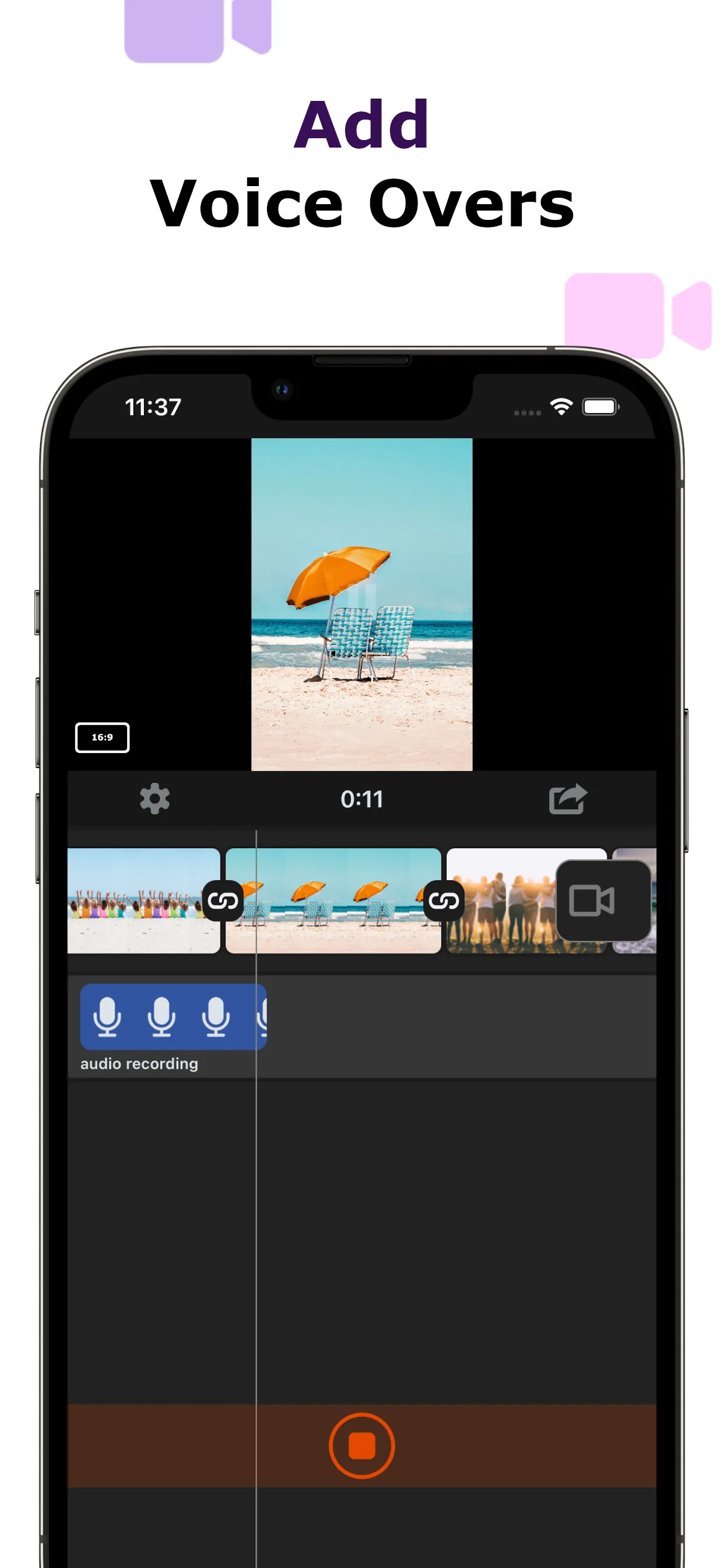 Add Photos and Music to Video iphone screenshot 3