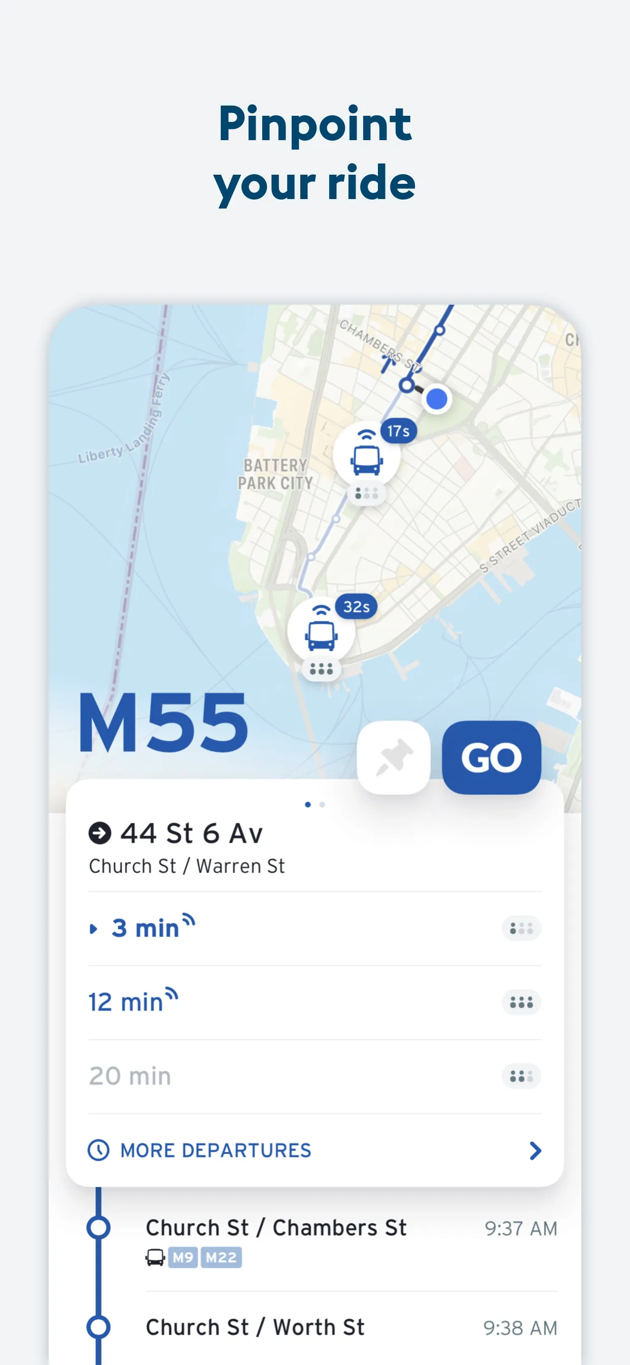 Transit • Subway & Bus Times iphone screenshot 3