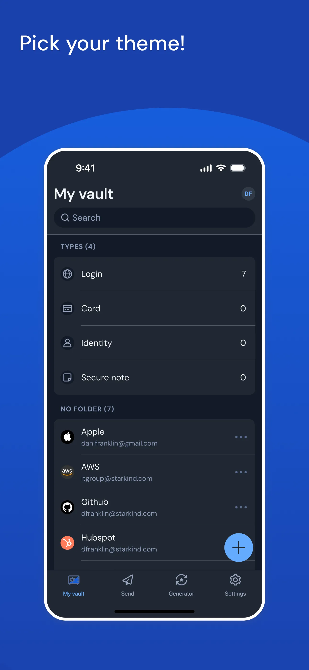 Bitwarden Password Manager iphone screenshot 4