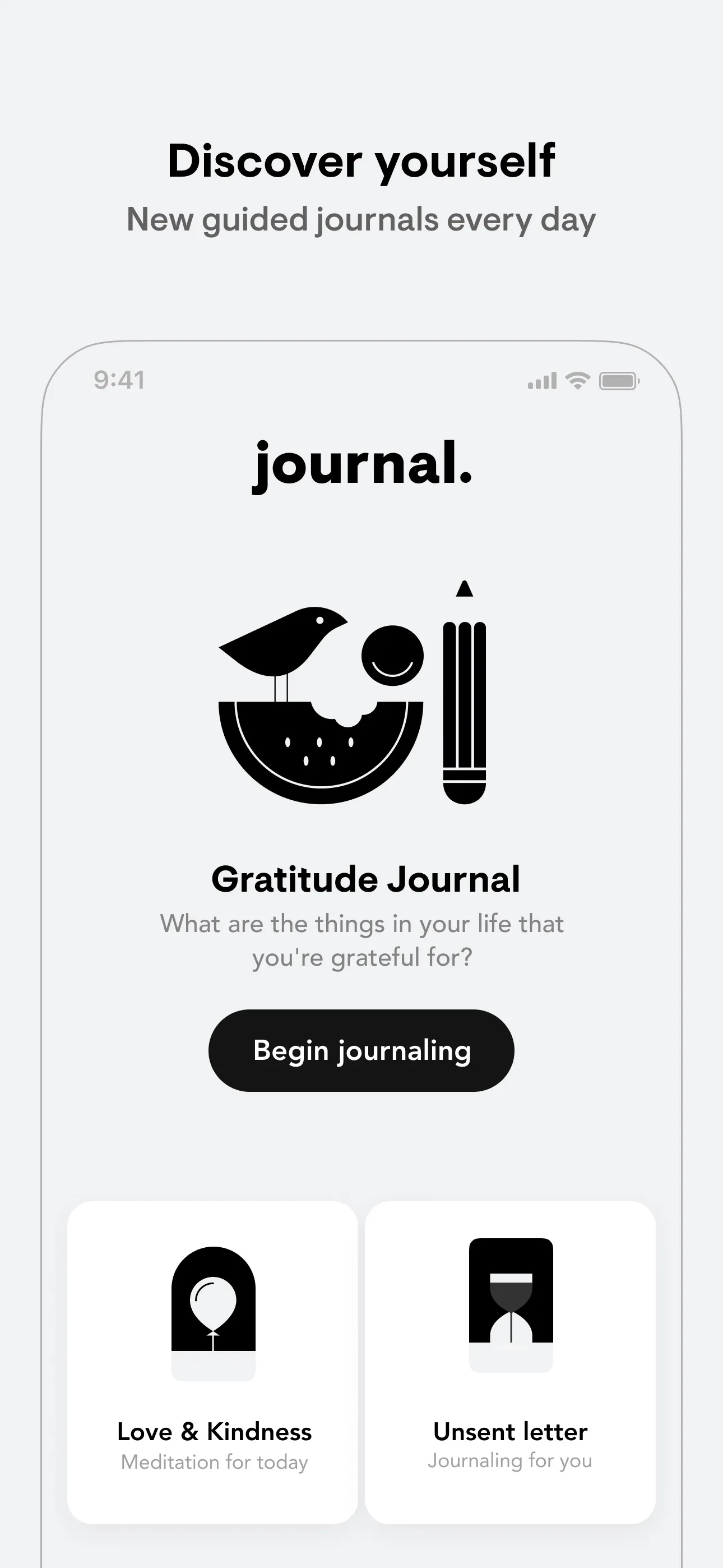 journal & mental health－stoic. iphone screenshot 4