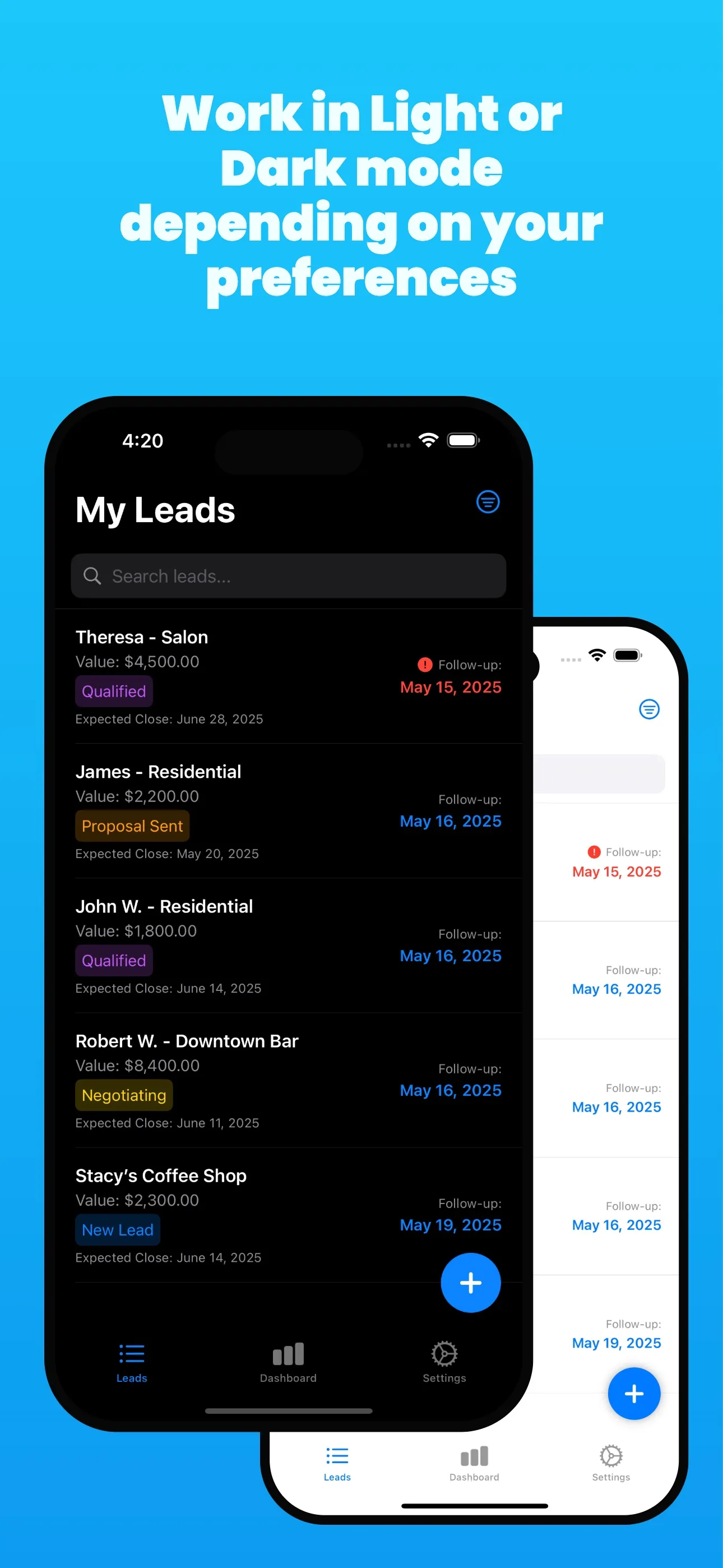 Spring: Simple CRM iphone screenshot 5