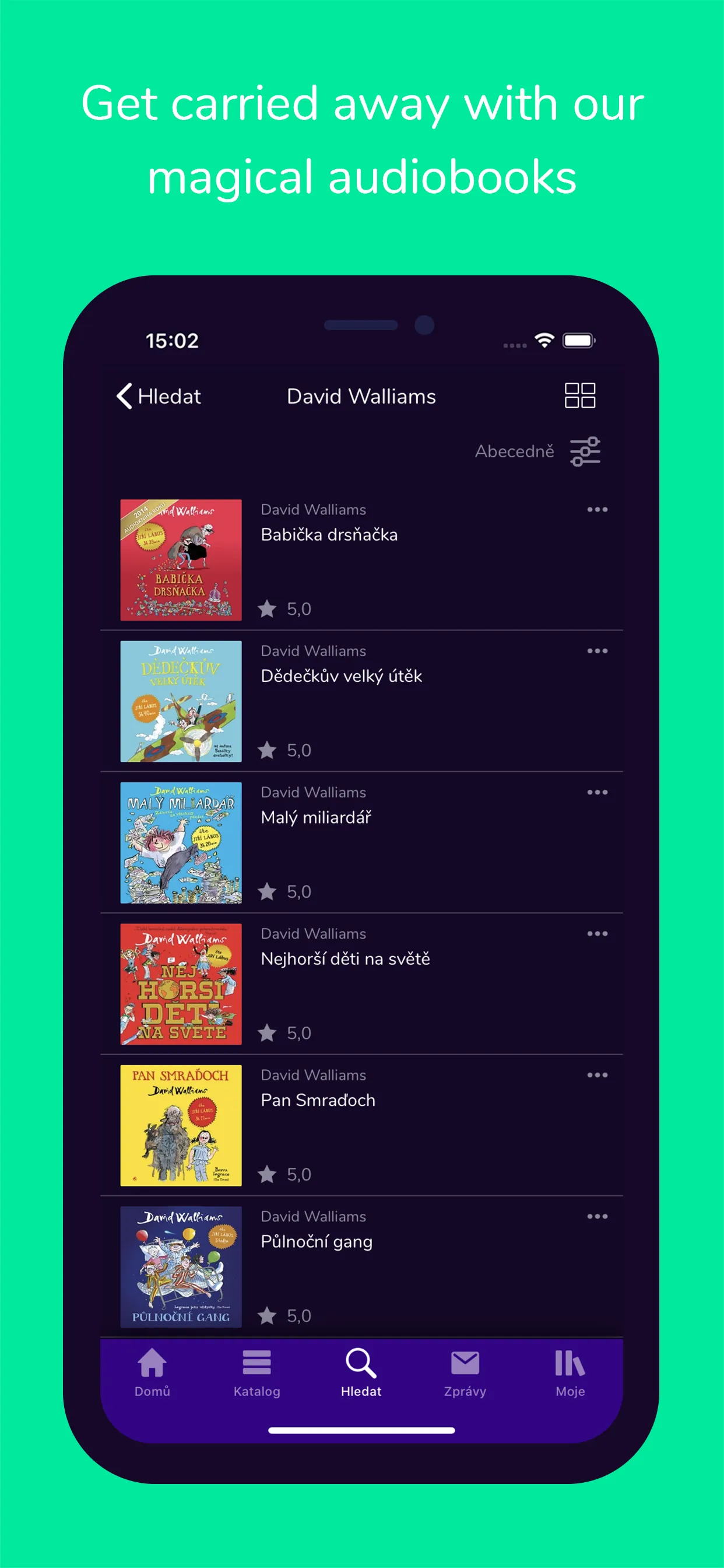 Audioteka iphone screenshot 7