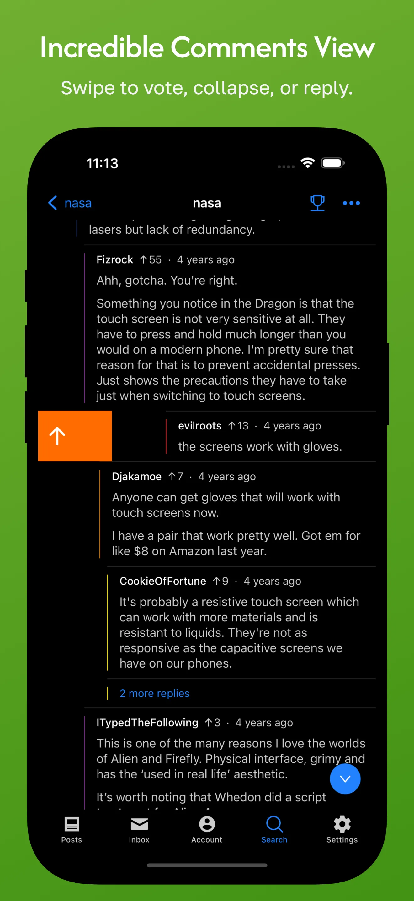 Hydra for Reddit iphone screenshot 4