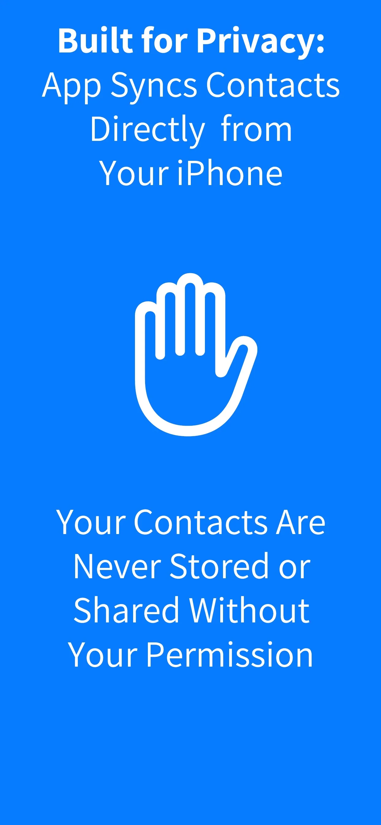 Contacts Sync: Google & More iphone screenshot 9