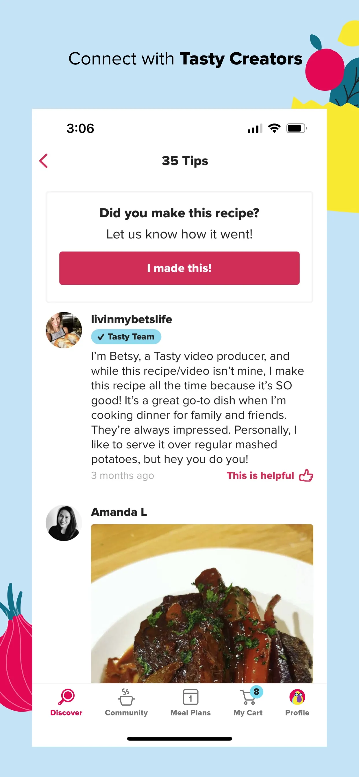 Tasty: Recipes, Cooking Videos iphone screenshot 8