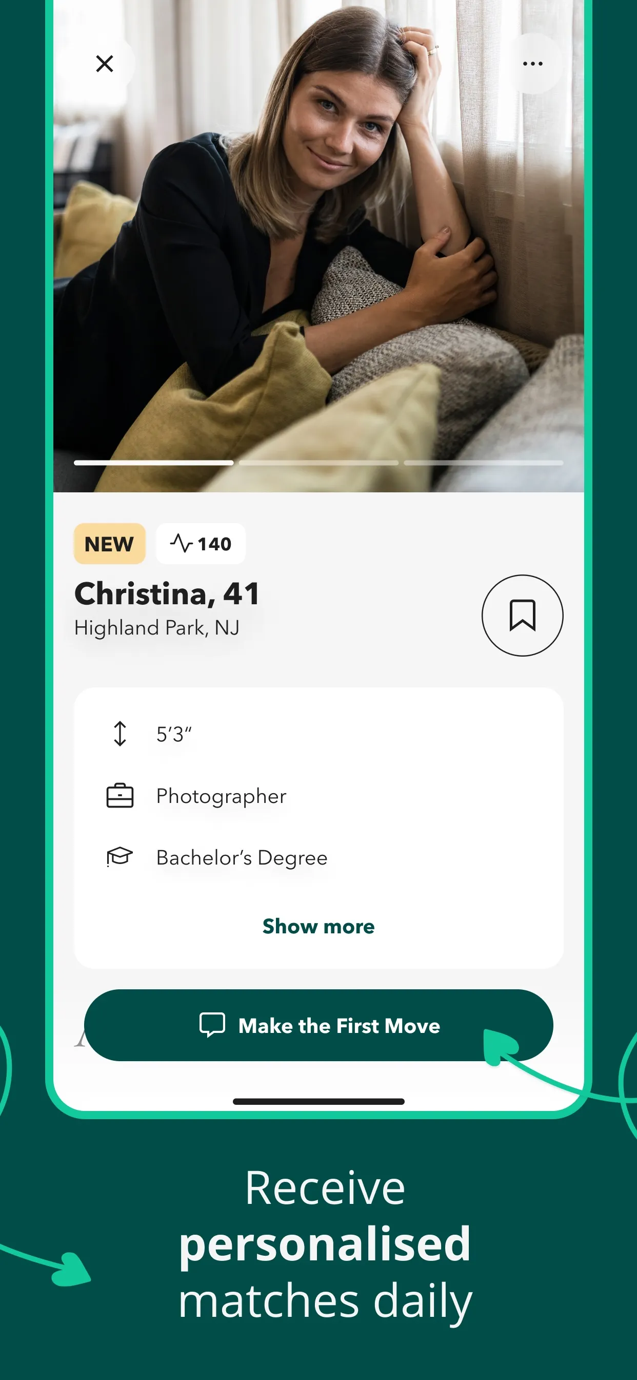 EliteSingles: Serious Dating iphone screenshot 3