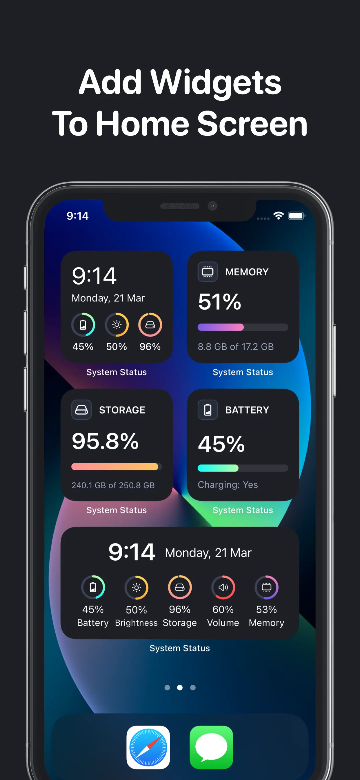 CPU Z: Device Monitor x Dasher iphone screenshot 3