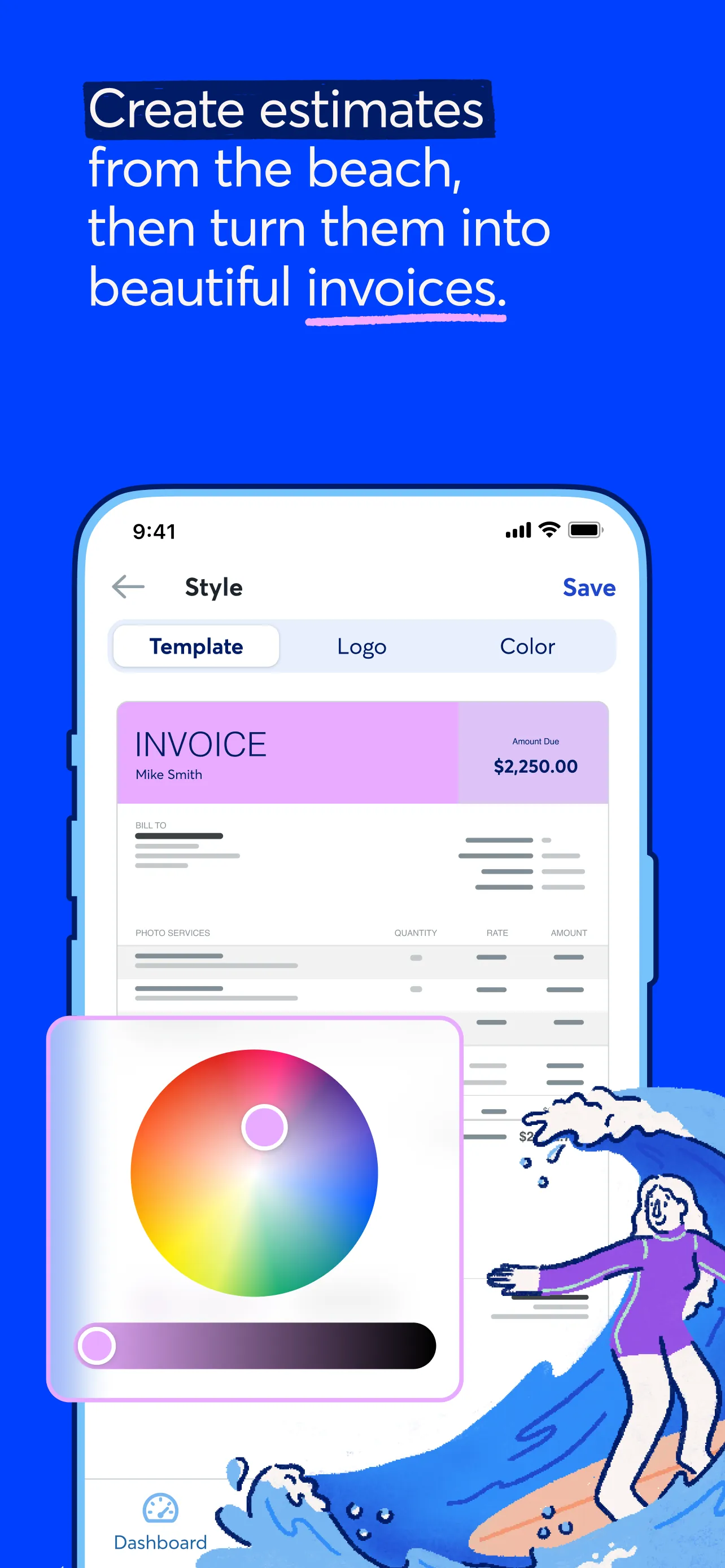 Wave: Small Business Software iphone screenshot 7