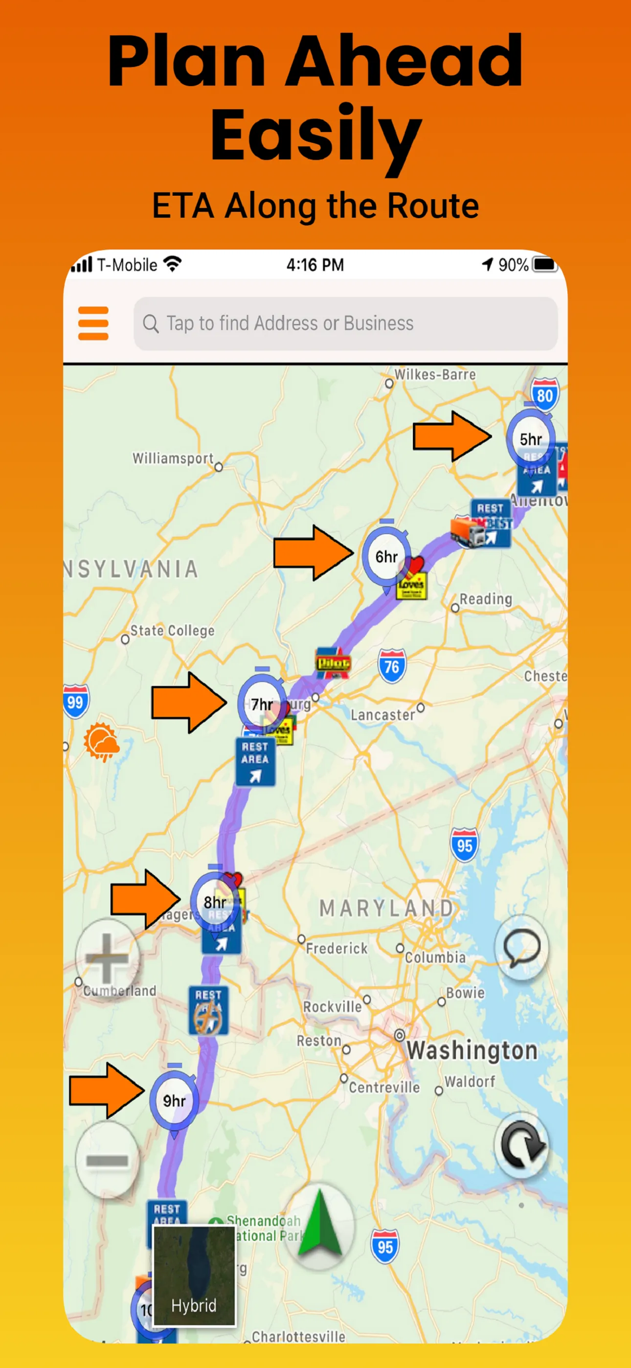 SmartTruckRoute: Truck GPS iphone screenshot 5