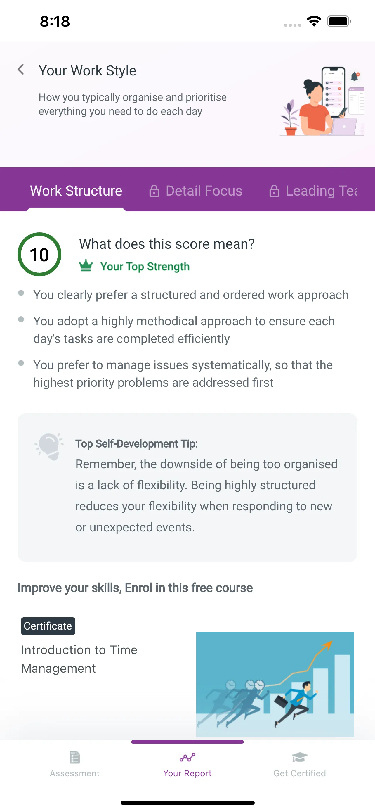 Personality Test iphone screenshot 3