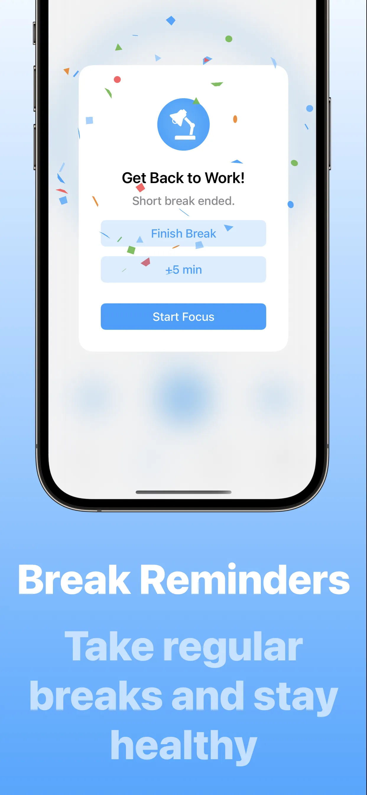 Focus - Timer for Productivity iphone screenshot 9