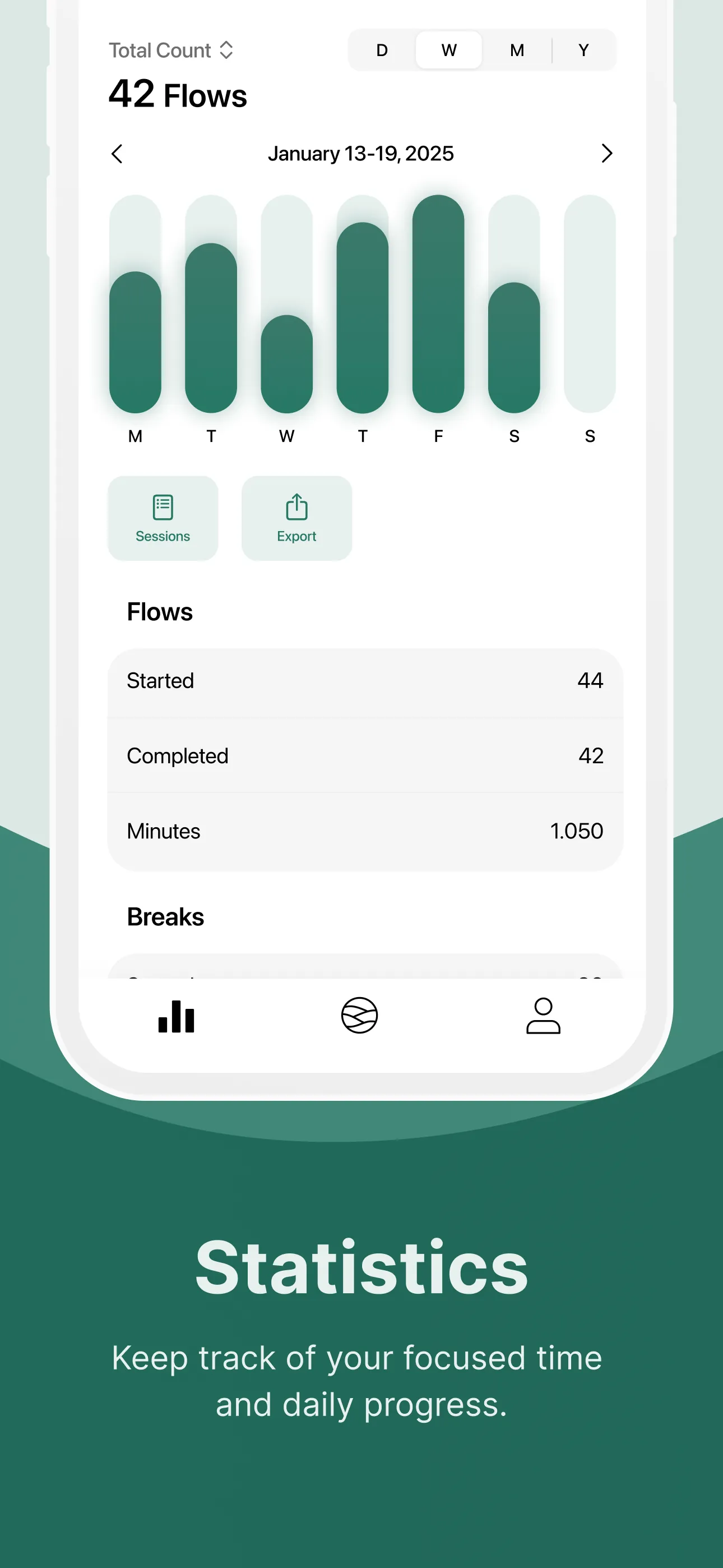 Flow - Focus & Pomodoro Timer iphone screenshot 5