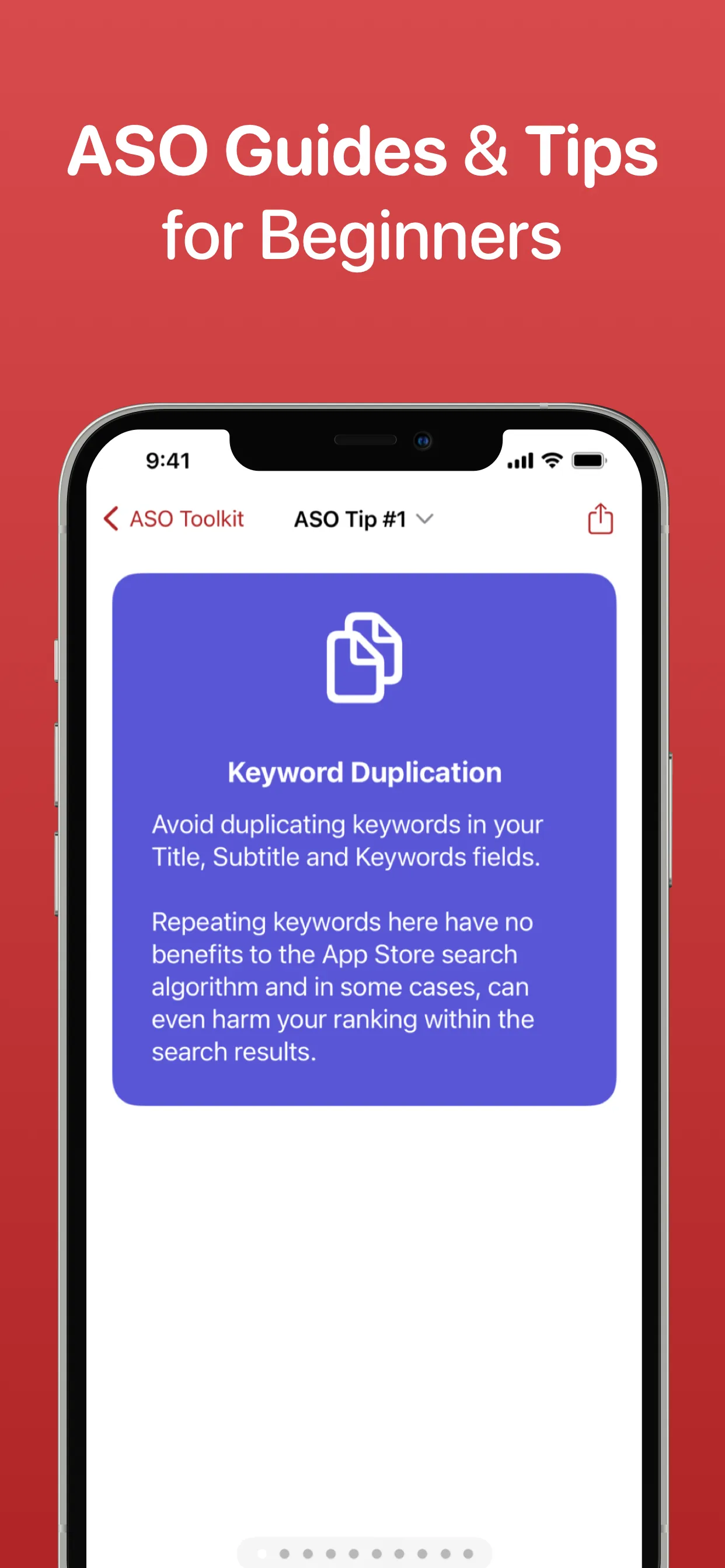 ASO Toolkit by Redbox Mobile iphone screenshot 8