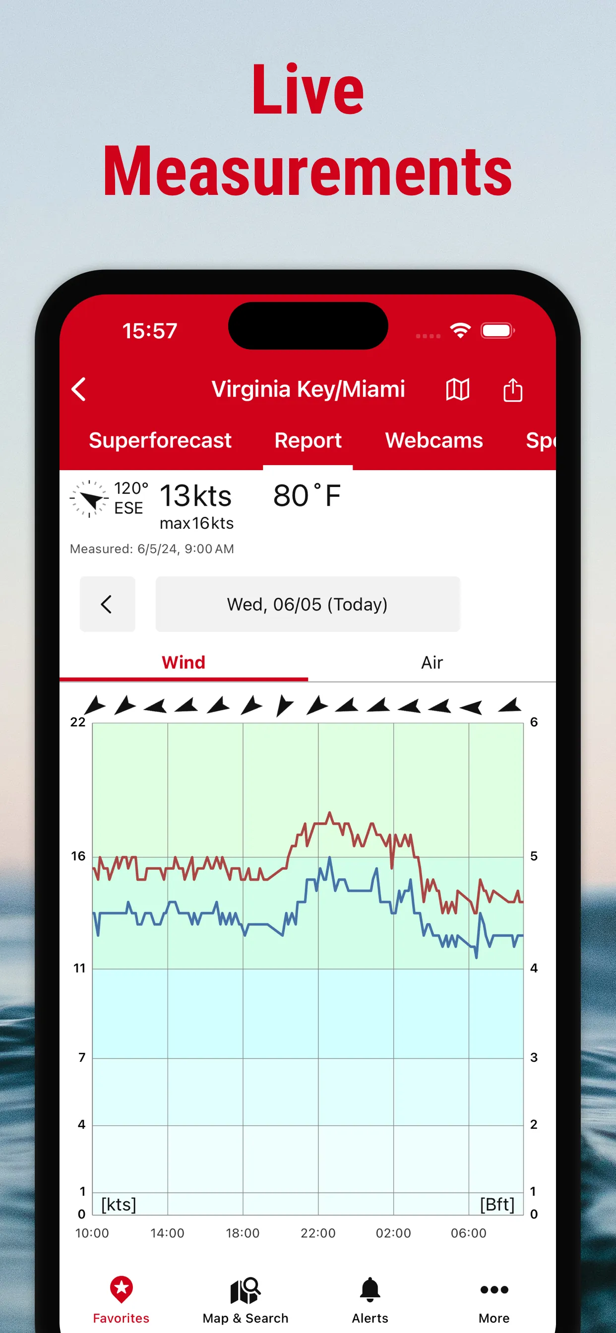 Windfinder: Wind & Weather map iphone screenshot 6