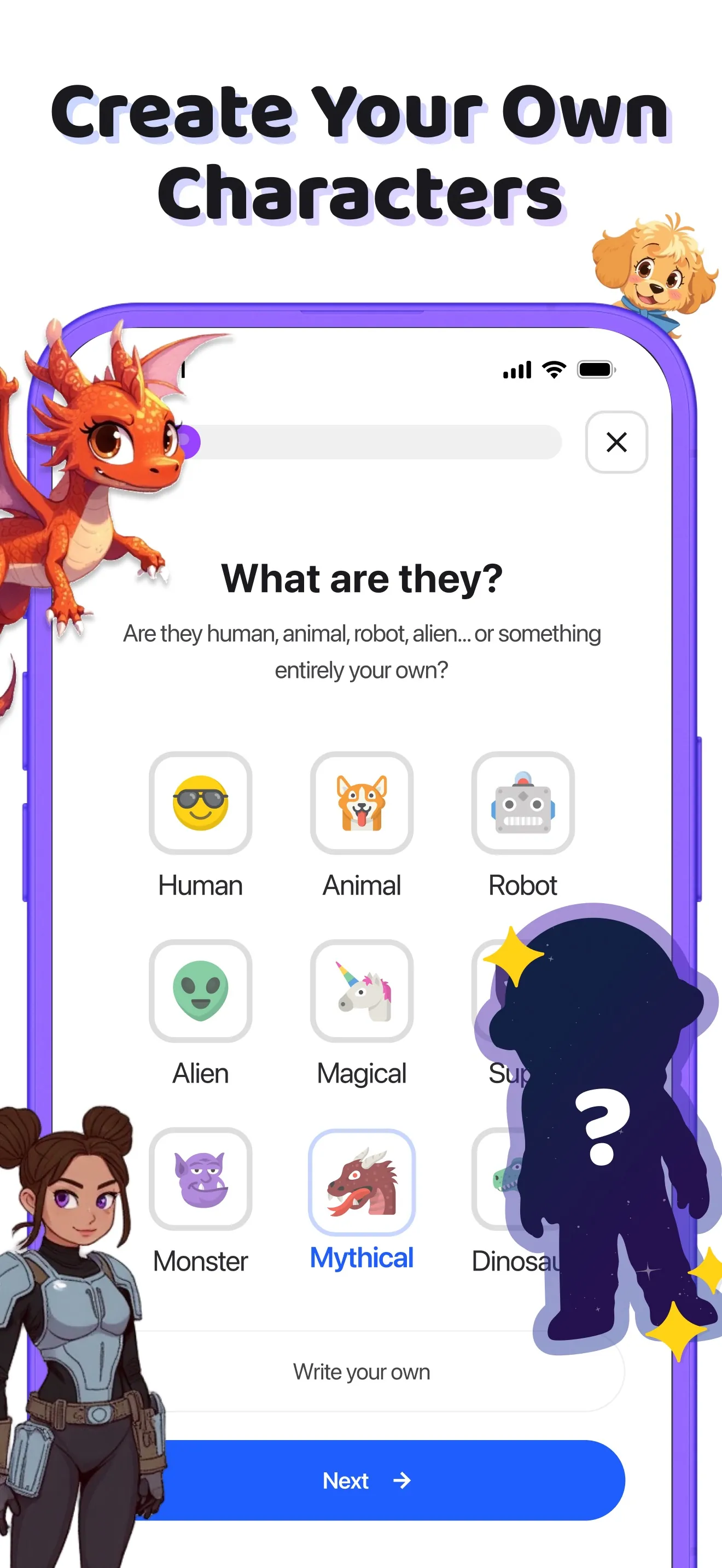 Naria - Kids Storytelling iphone screenshot 2