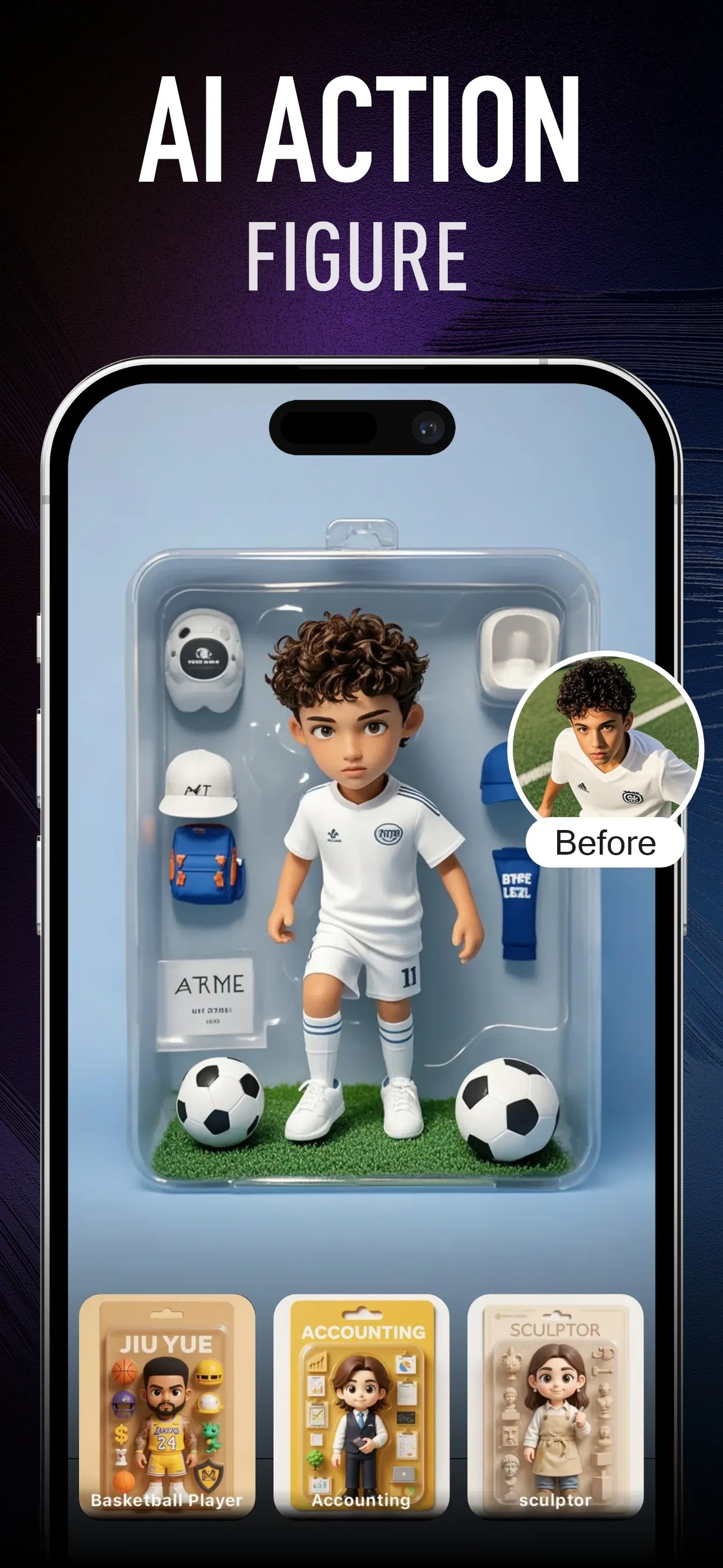 Toon Pro:Action Figure AI Art iphone screenshot 3