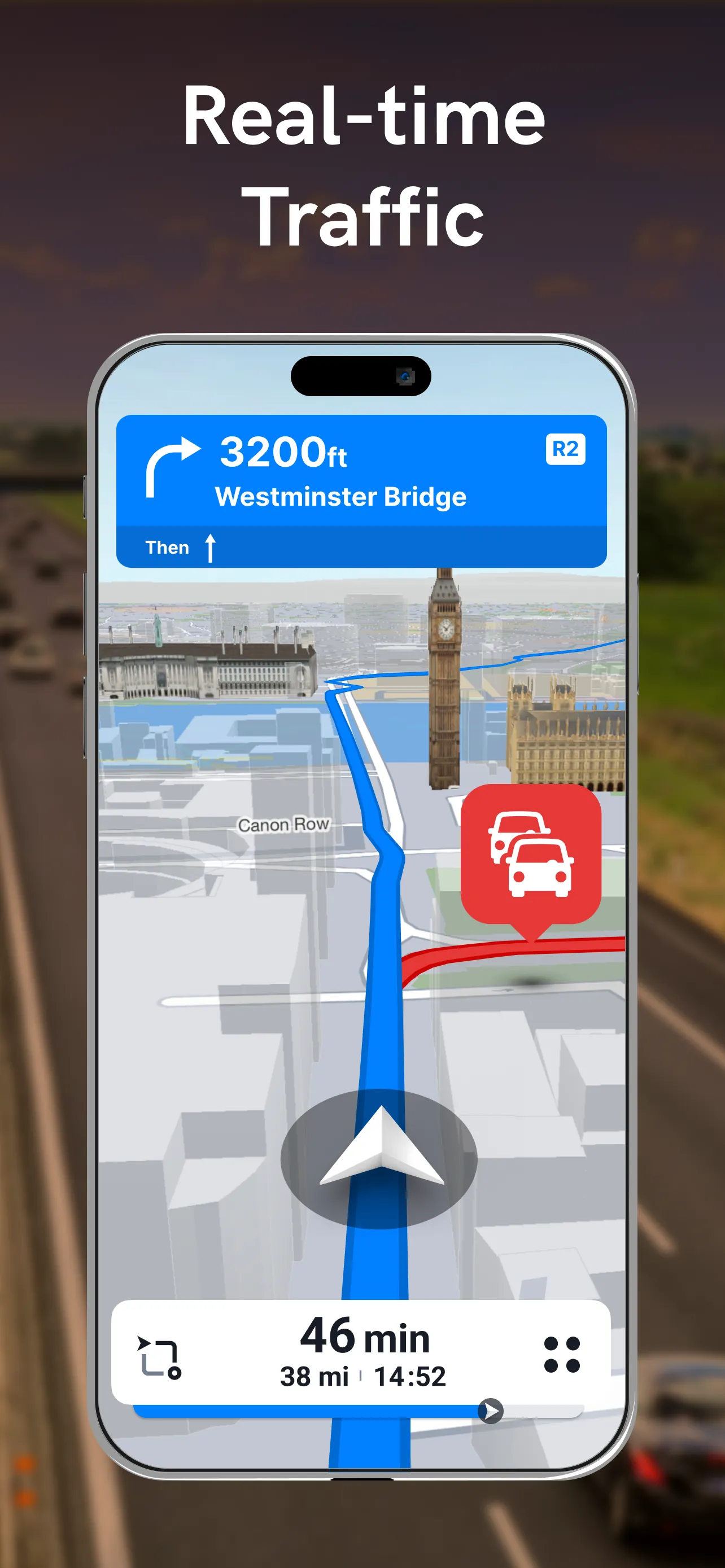 Sygic GPS Navigation & Maps iphone screenshot 3