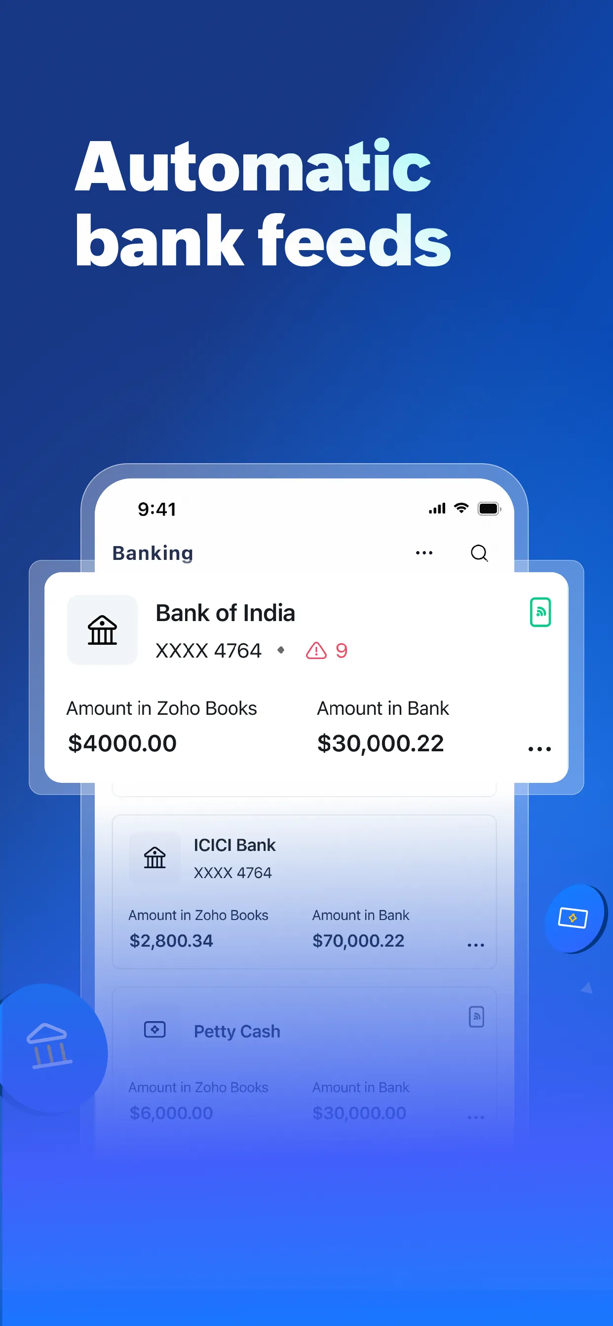 Accounting App - Zoho Books iphone screenshot 4