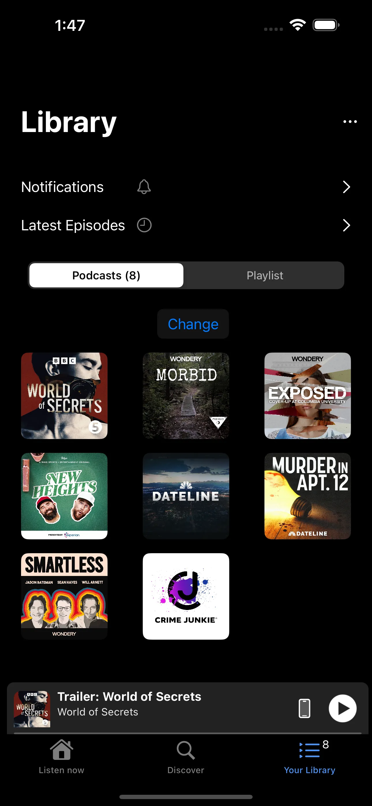 Pods- Podcast Player iphone screenshot 6