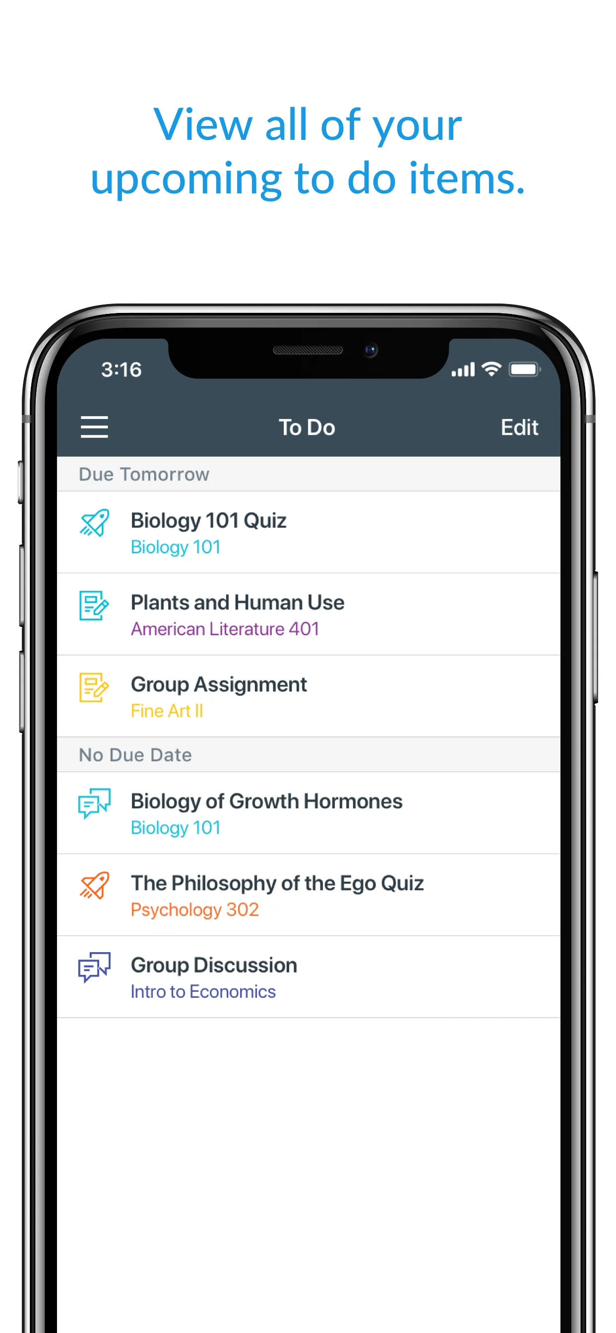 Canvas Student iphone screenshot 4