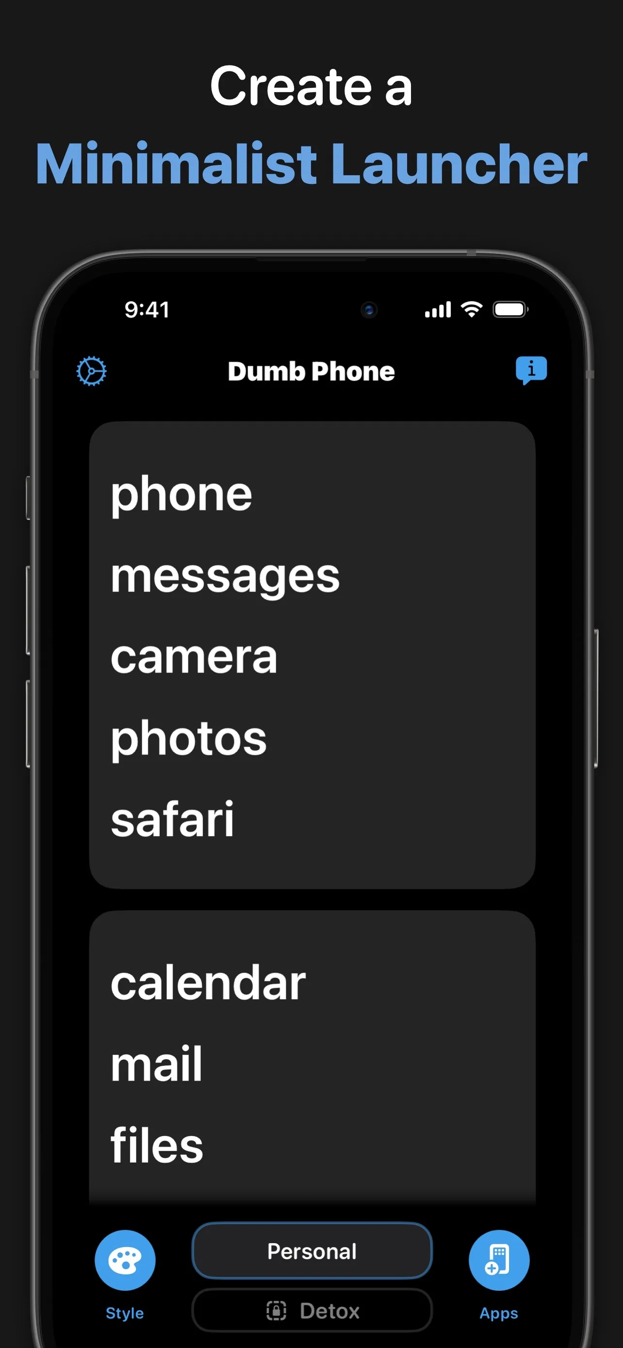 Dumb Phone (dp) iphone screenshot 3