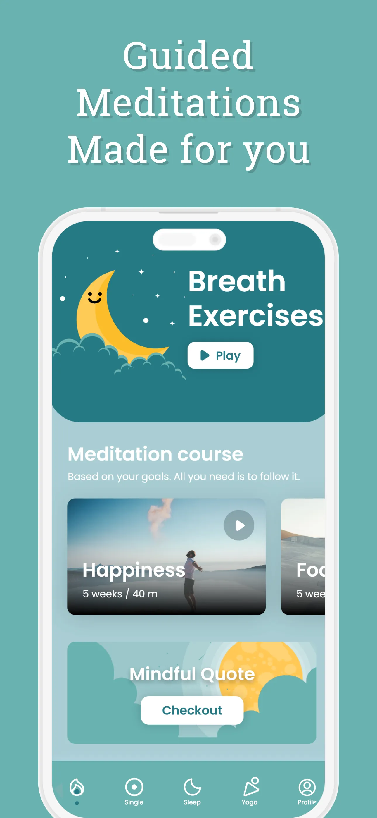 The Mindfulness Meditation App iphone screenshot 2