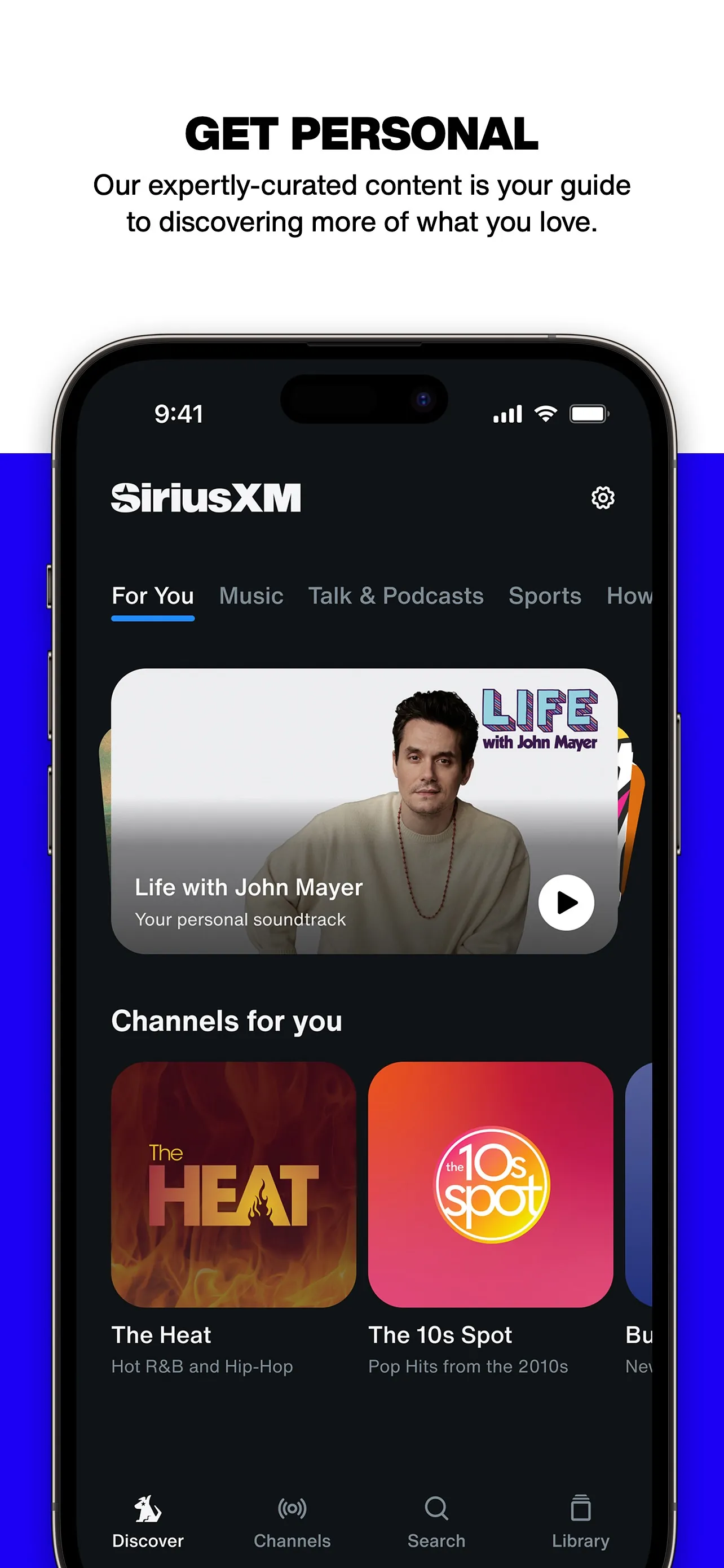 SiriusXM: Music, Sports & News iphone screenshot 3